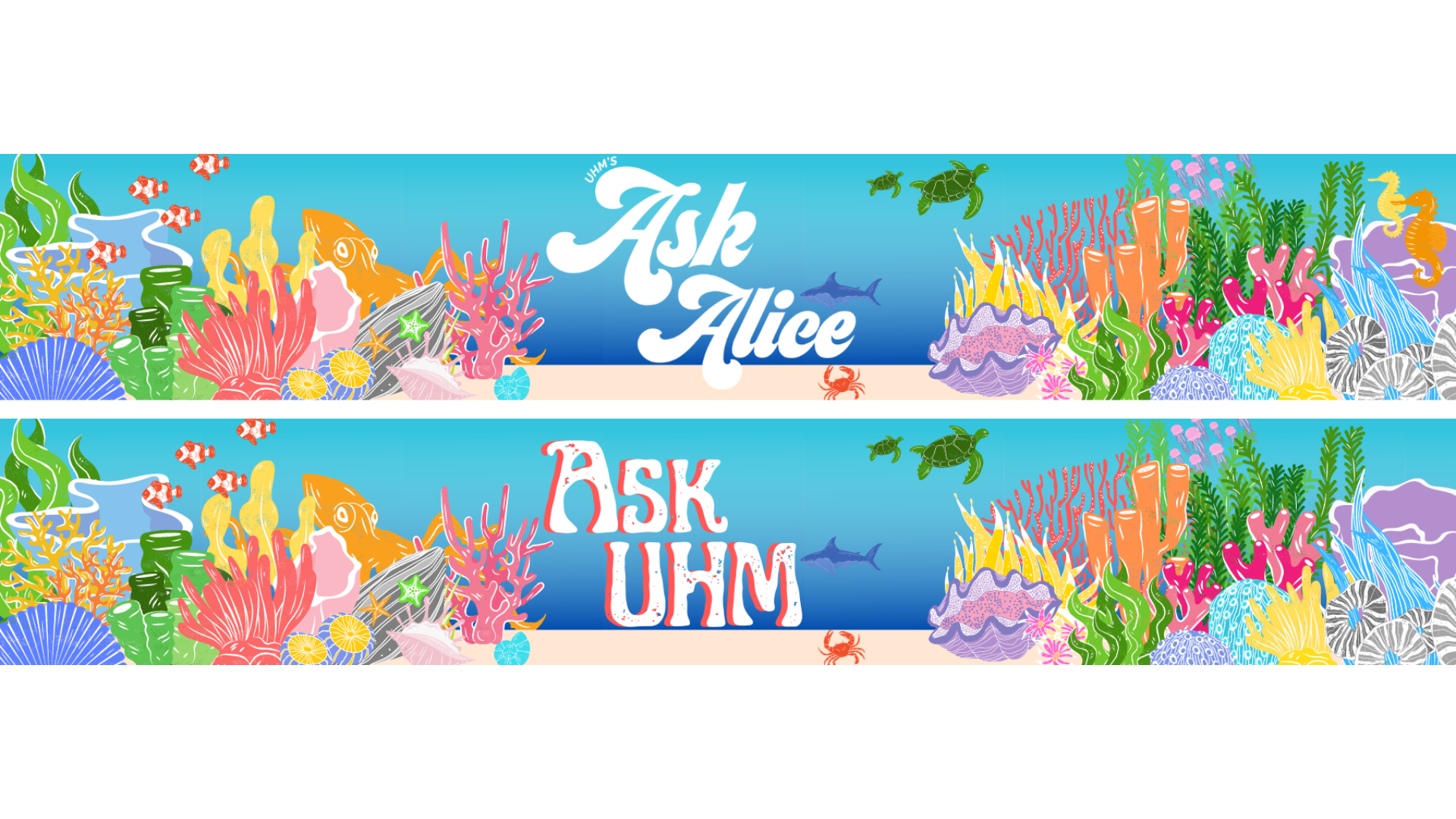 Ask Alice & Ask UHM | Ocean Banner
