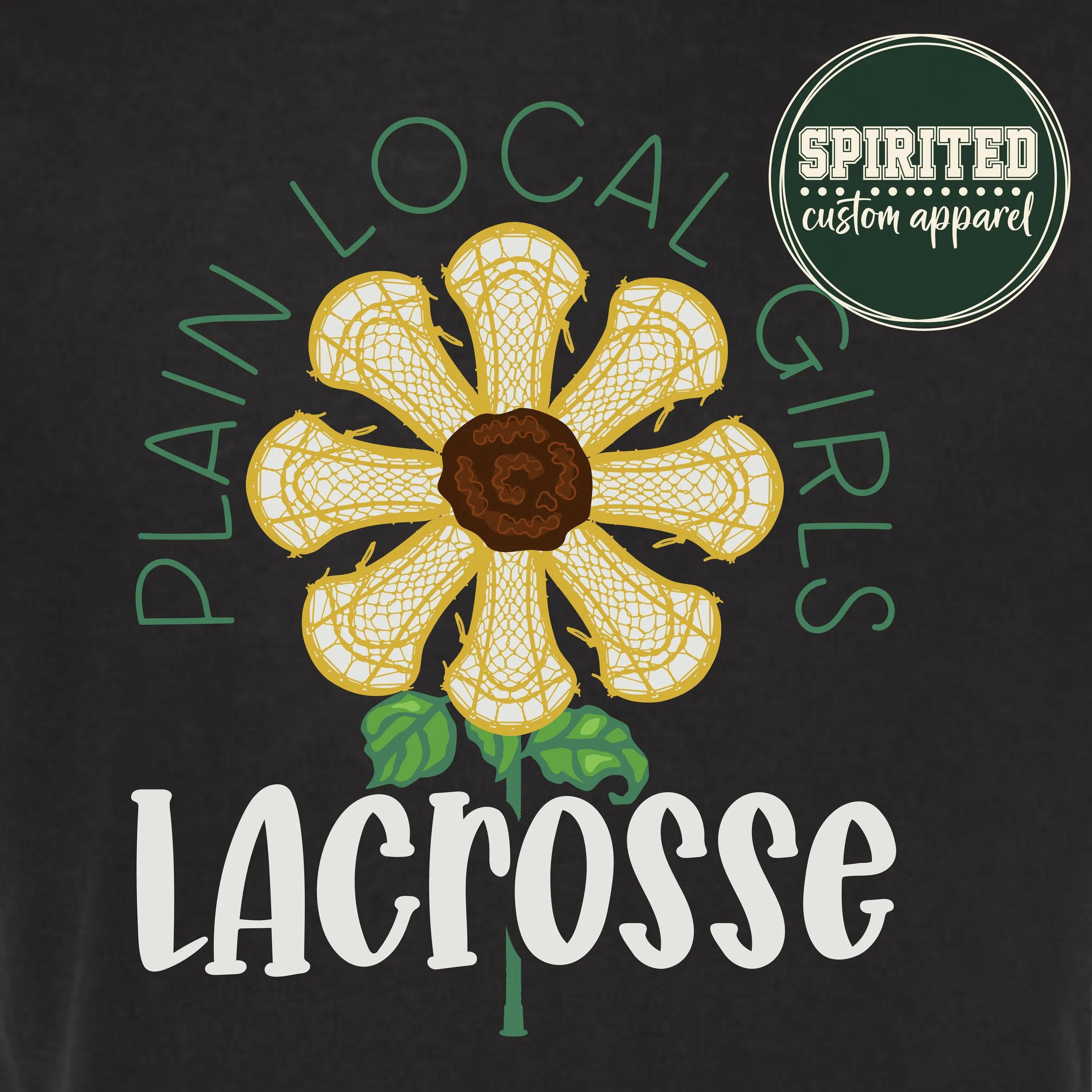 Girls Lacrosse Flower