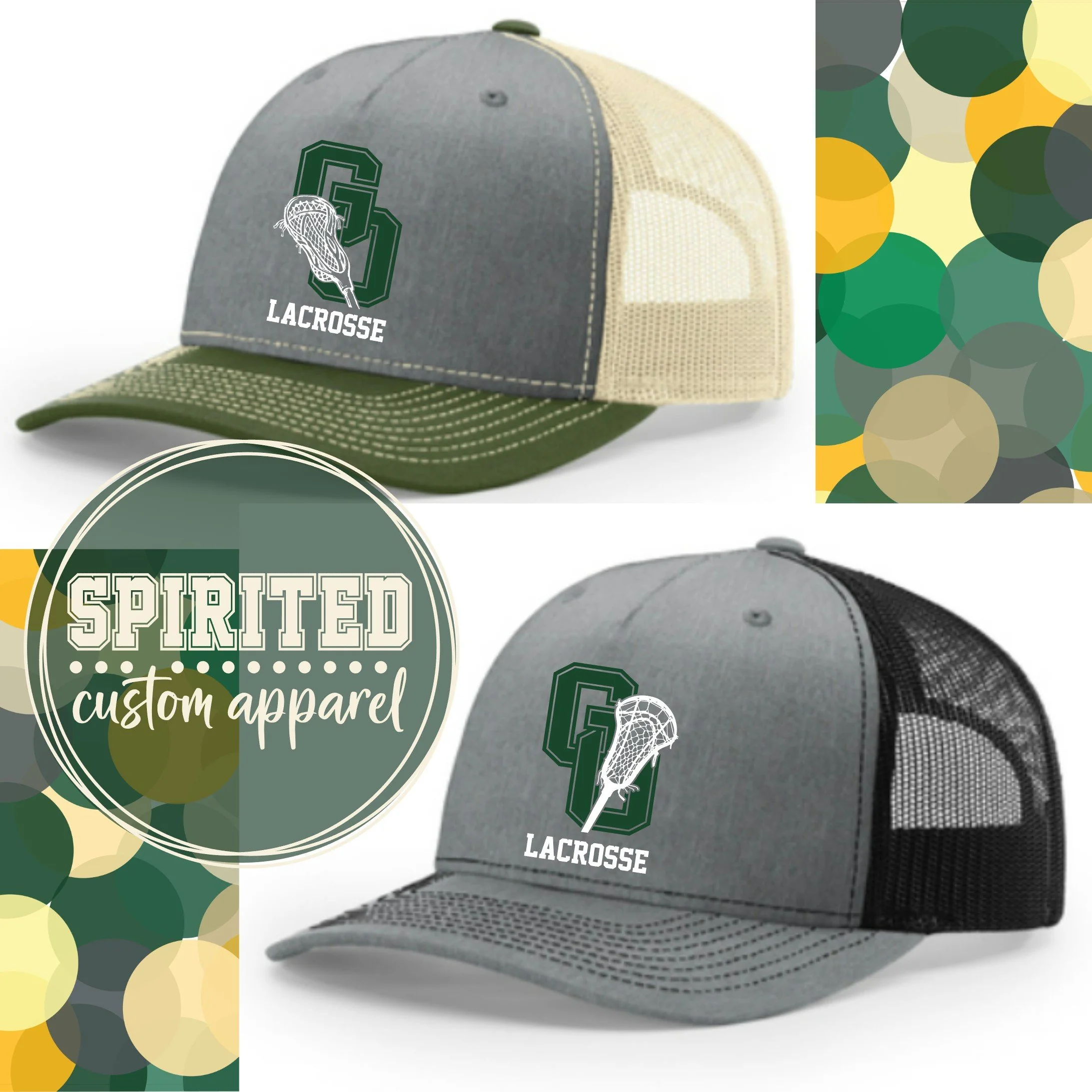 GO Lacrosse mesh back hat