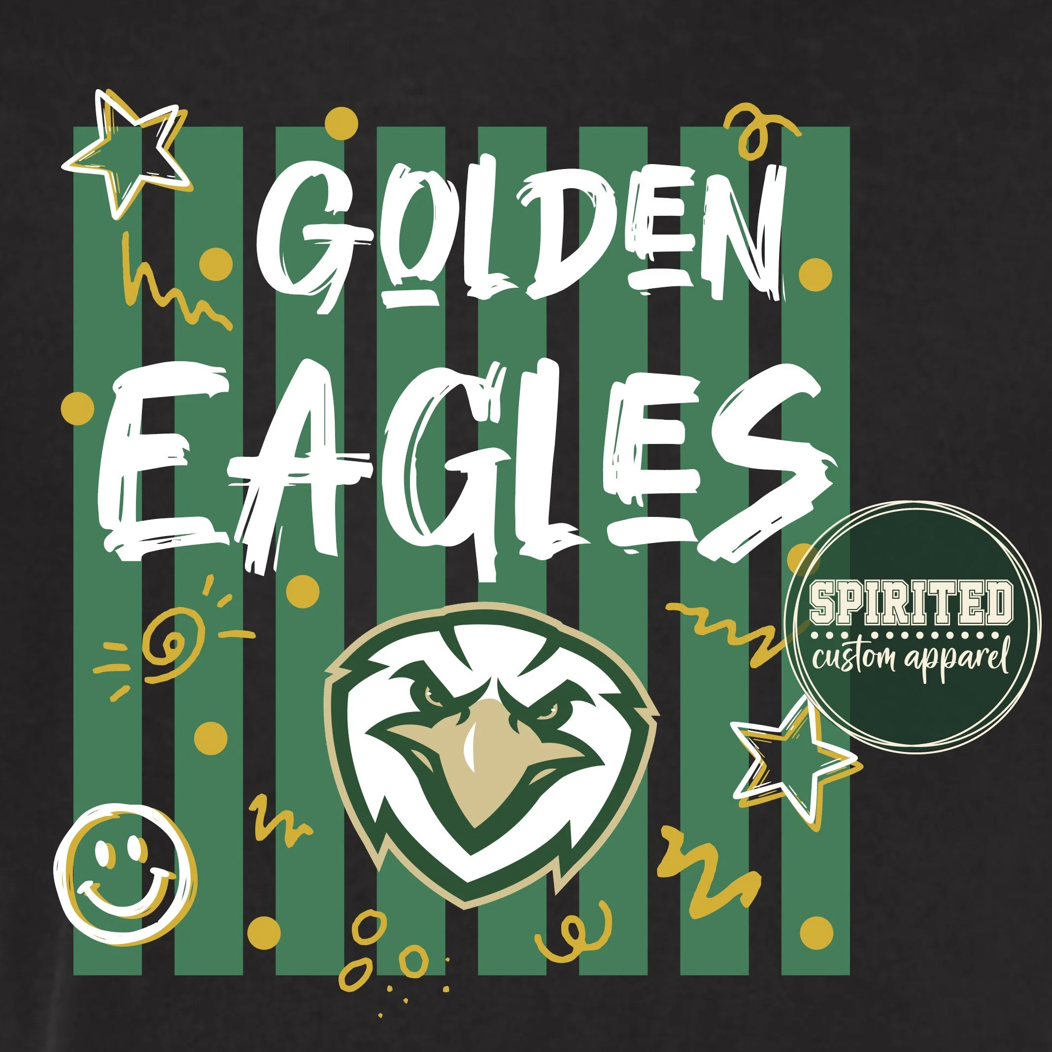 Golden Eagles Doodles