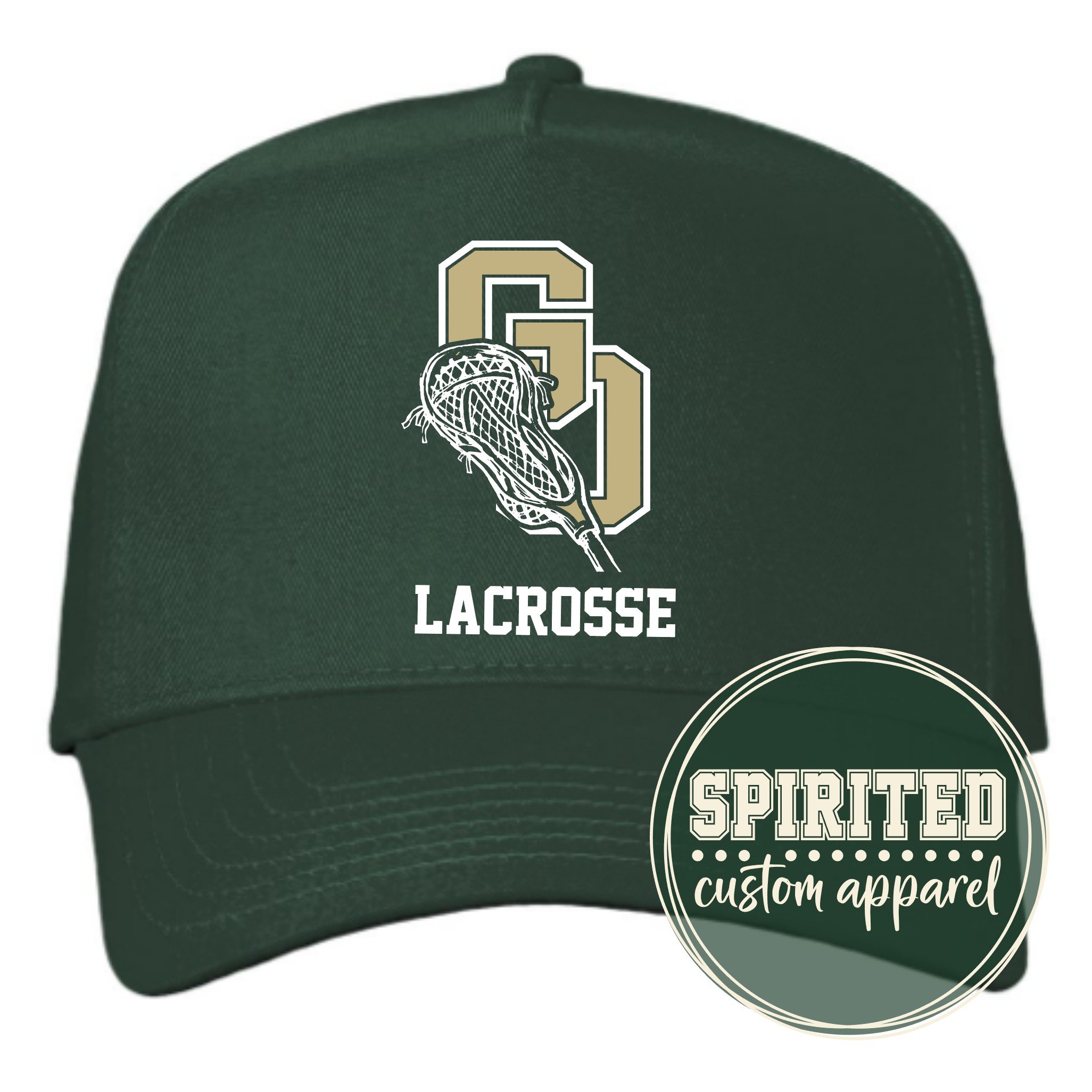 GO lacrosse baseball cap