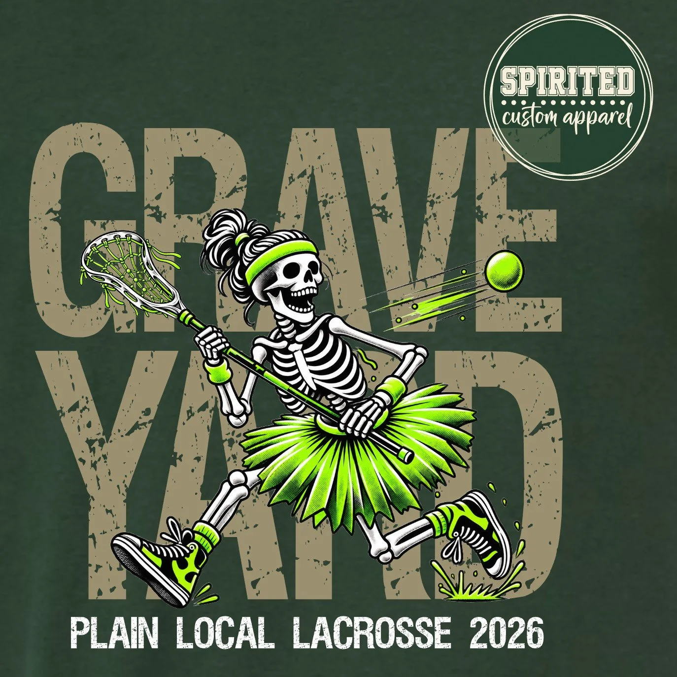 GIRLS Lacrosse Skelly GRAVEYARD 2026