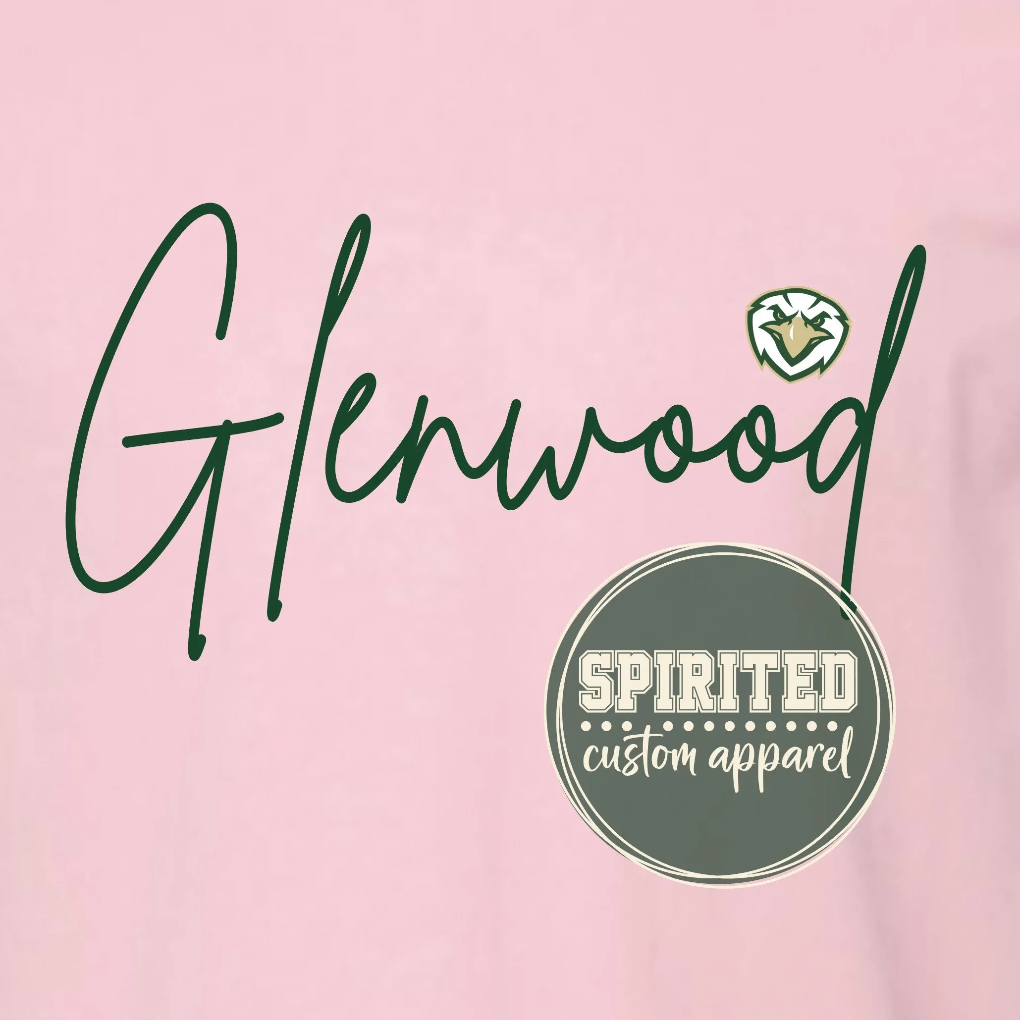 Glenwood Script with Eagle