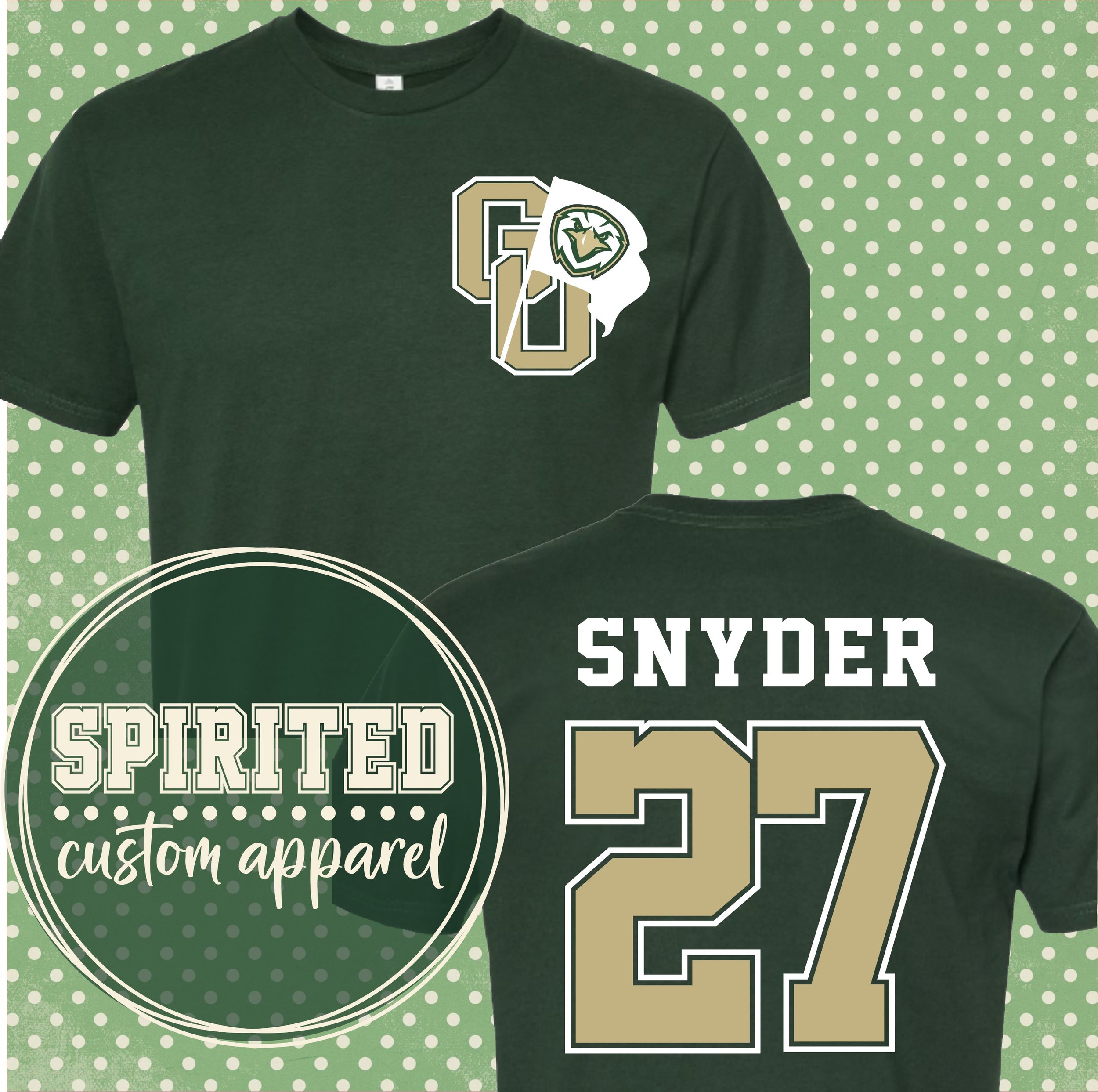 26/27 GO Color Guard PARENT tees