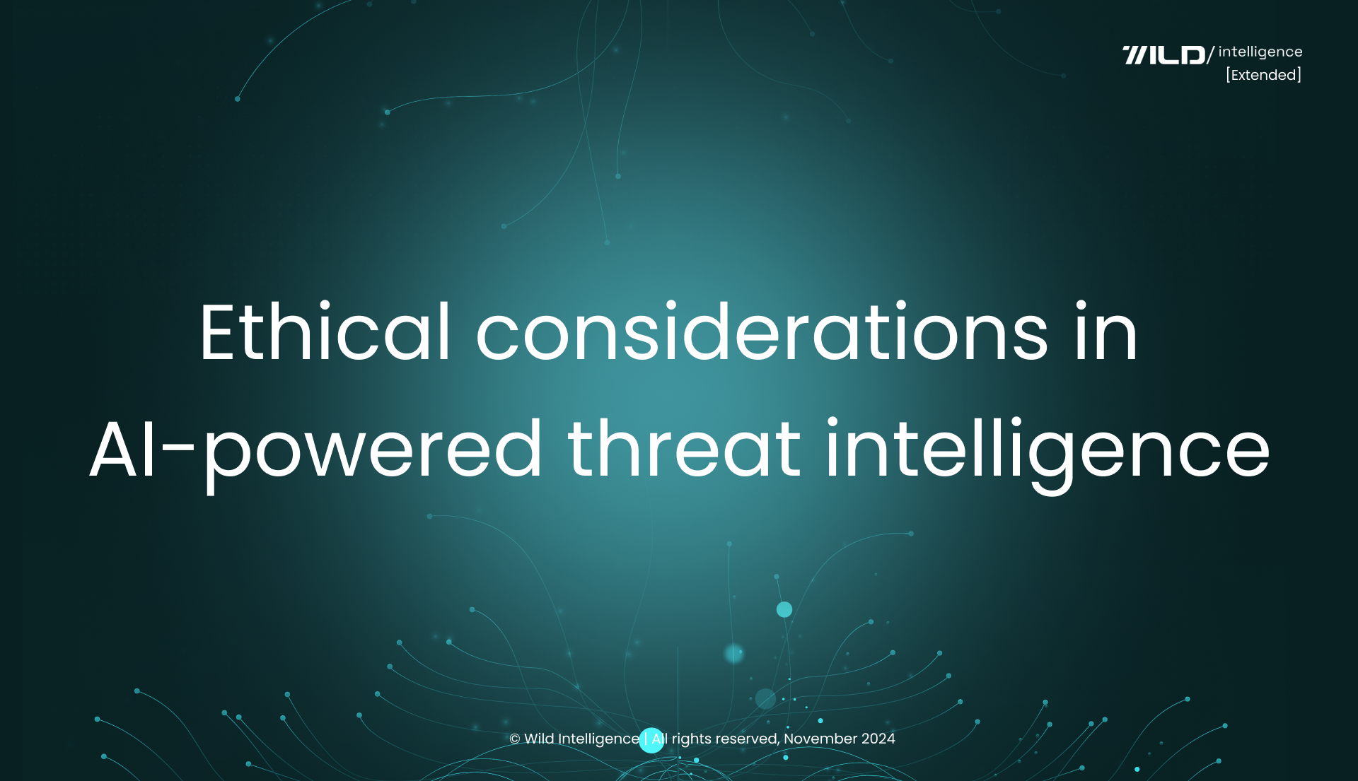 Ethical considerations in AI-powered threat intelligence