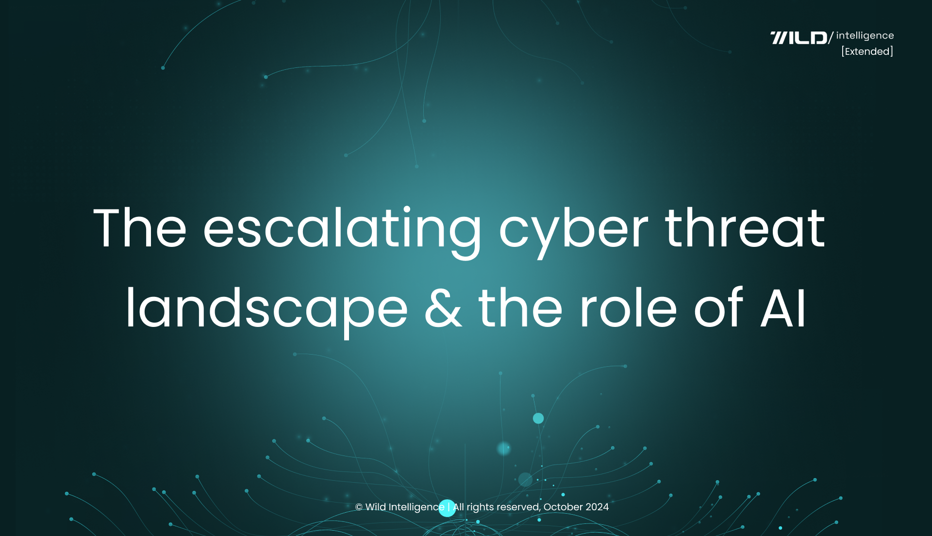 The escalating cyber threat landscape and the role of AI