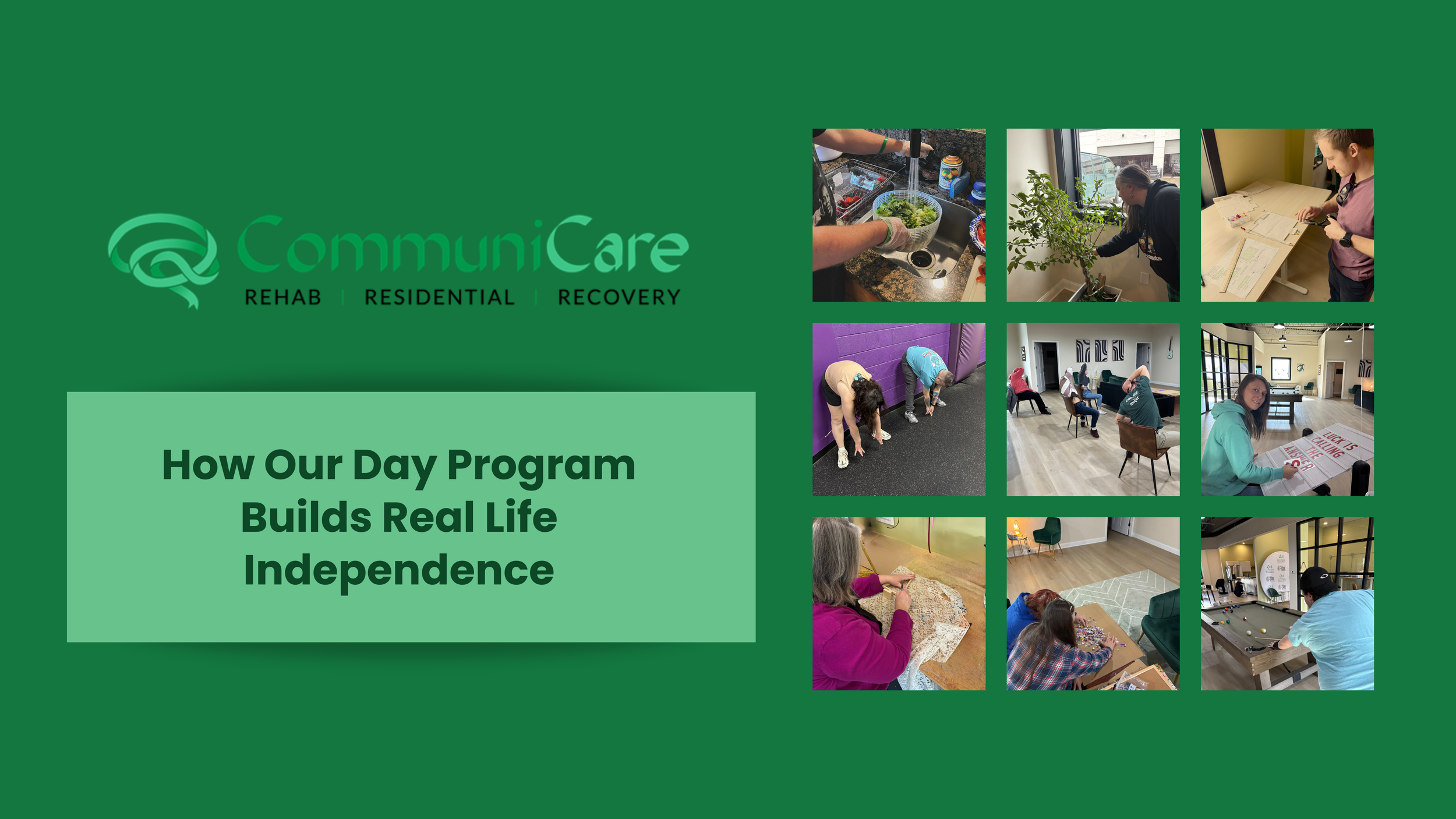How Our Day Program Builds Real Life Independence &nbsp;