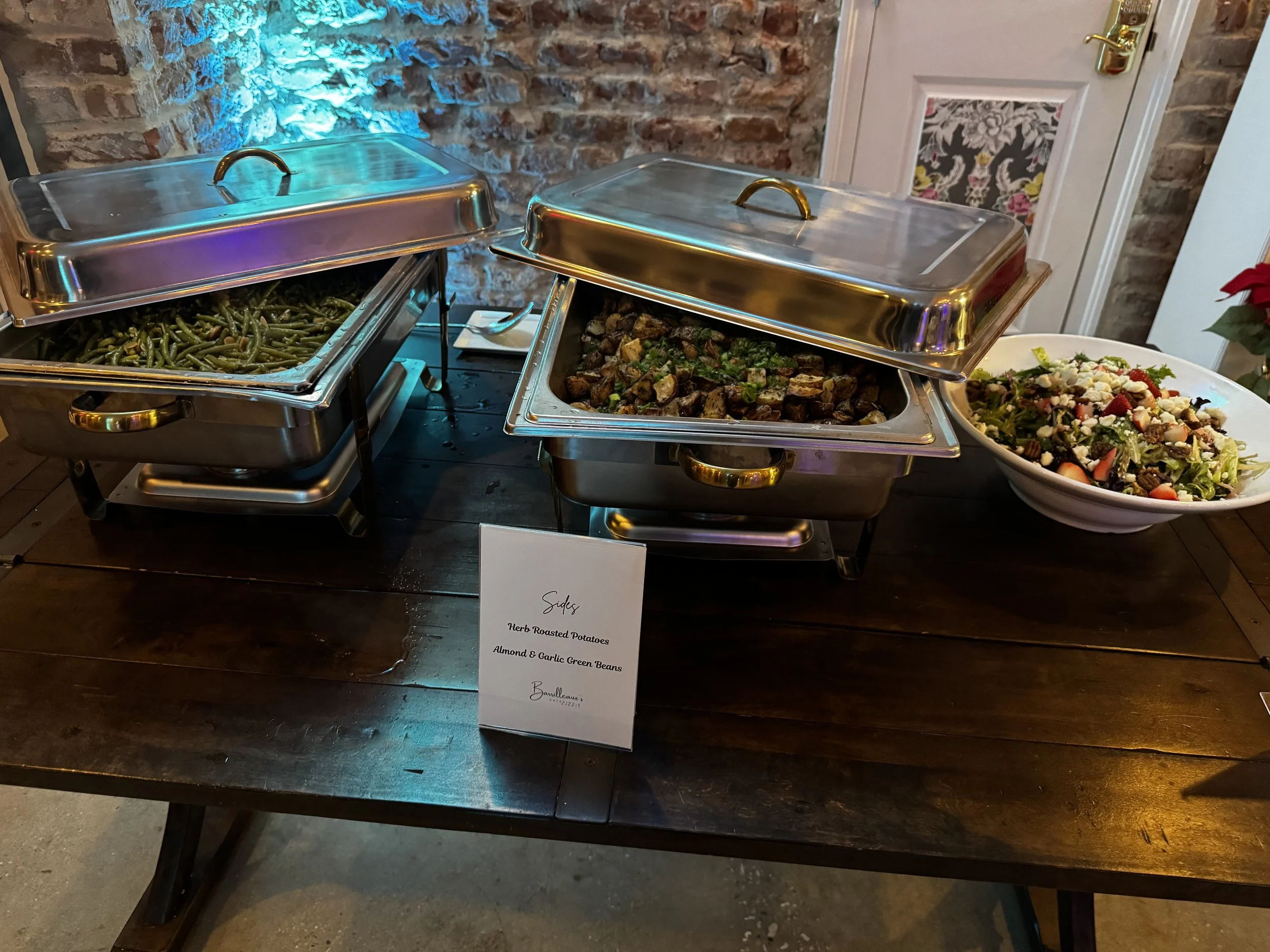 Red fish and root vegetables