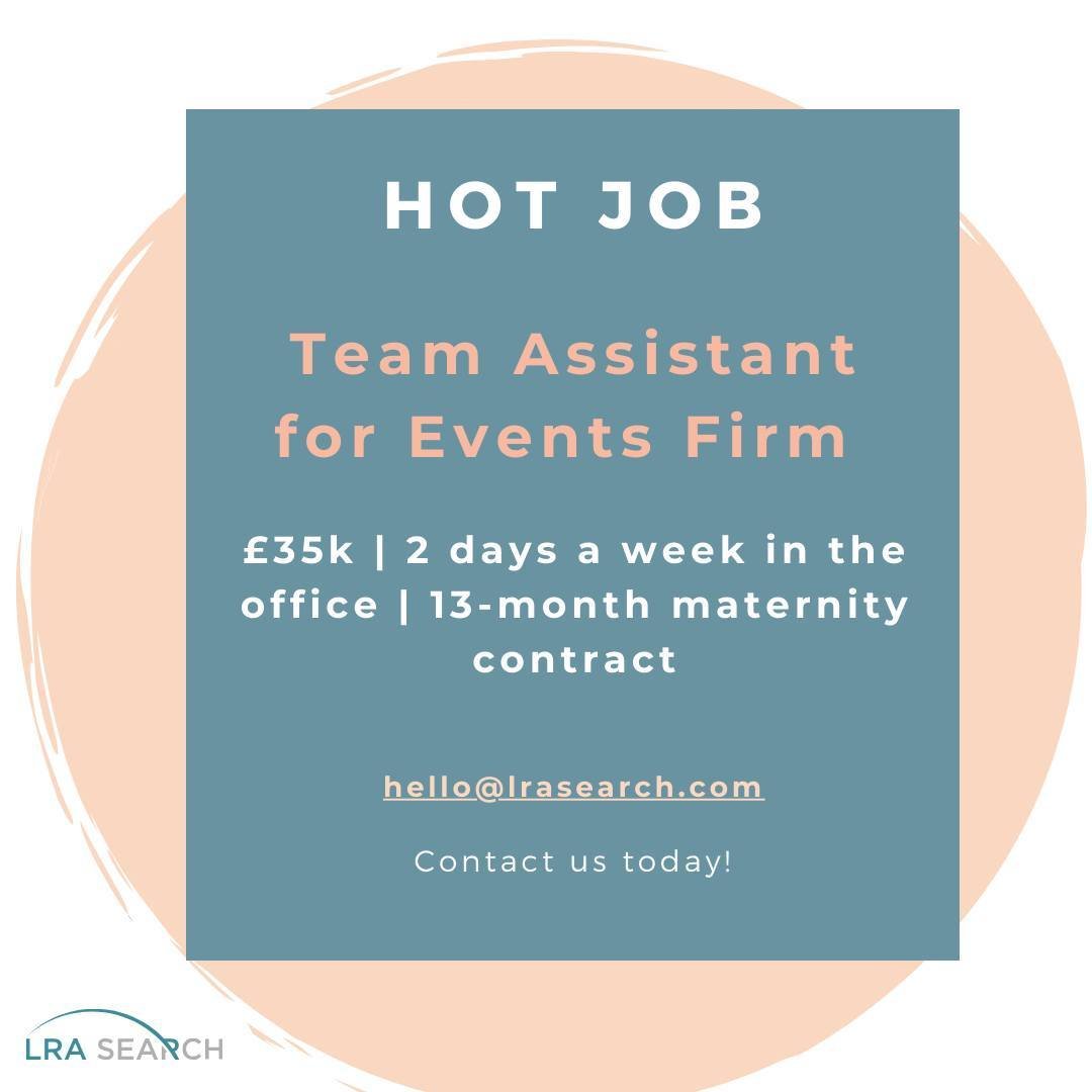 A reliable &amp; conscientious team assistant is needed for a wonderful membership body. Candidates must be available immediately or on short notice, and InDesign experience is a plus.⁠
⁠
#careergoals #jobs #job #career #employment #nowhiring #career