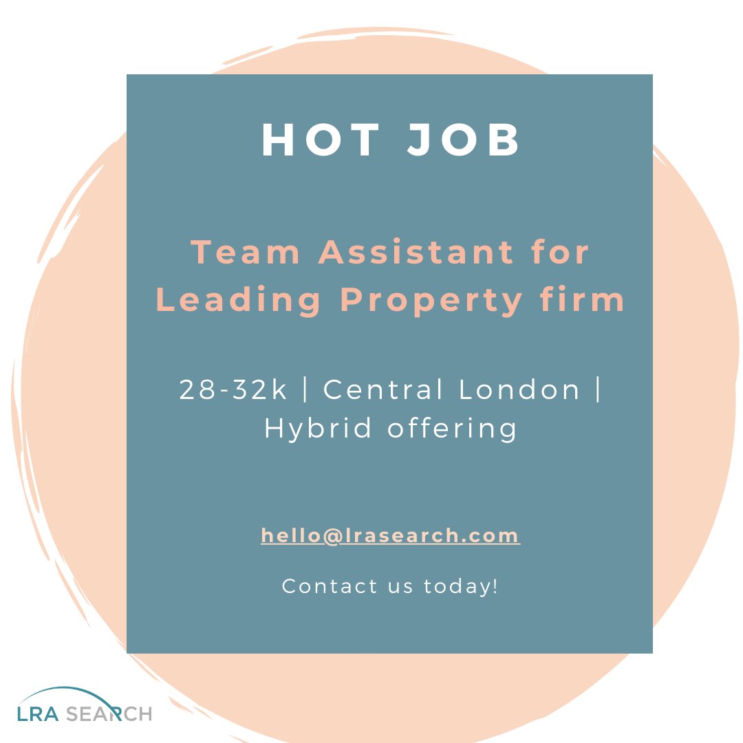 A varied support role with a brilliant team well suited to our candidates with some property experience.⁠
⁠
#jobinterviews #hiring #recruitment #recruiters #recruiting #hiringnow #wearehiring #jobshiring #hiringpost #JobSearch #JobAlert #CareerDevelo