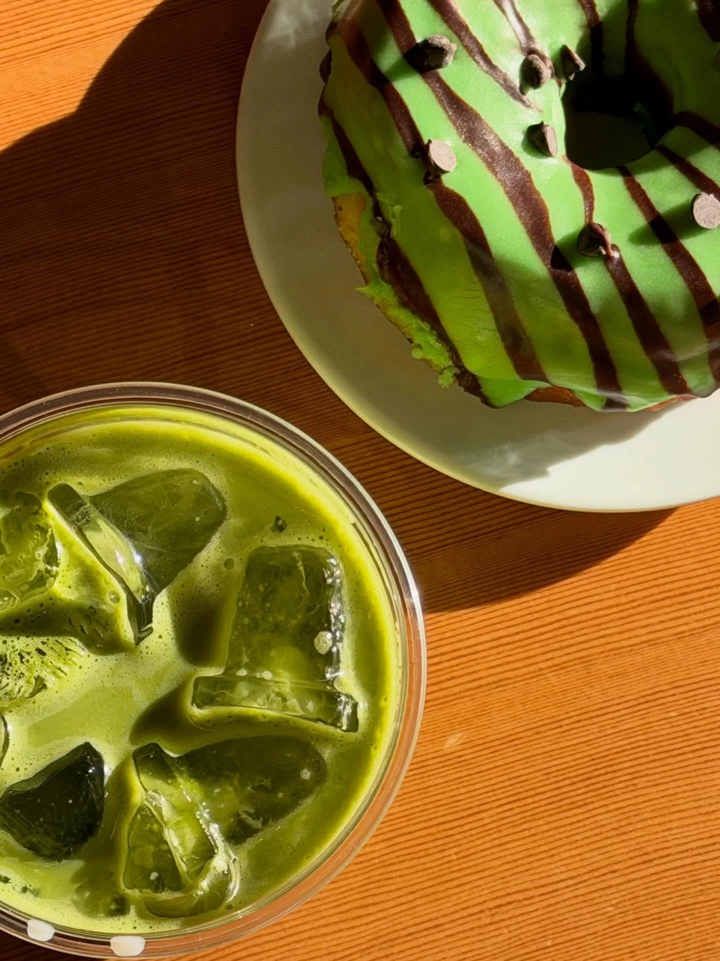 Very easy bein&rsquo; green today ☘️

#goodgriefcoffee #coffeeshop #stpatricksday #lucky #matcha