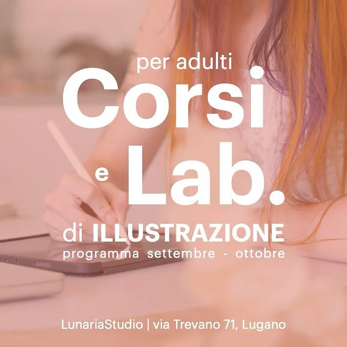 Programma Corsi e Lab.
/ settembre - ottobre

Ecco qui alcune delle proposte di Corsi e Lab. per i prossimi mesi✨

Per info e iscrizioni in DM o manda una mail a lunariastudio.lab@gmail.com

LunariaStudio | via Trevano 71, Lugano 

#lunariastudio#cre