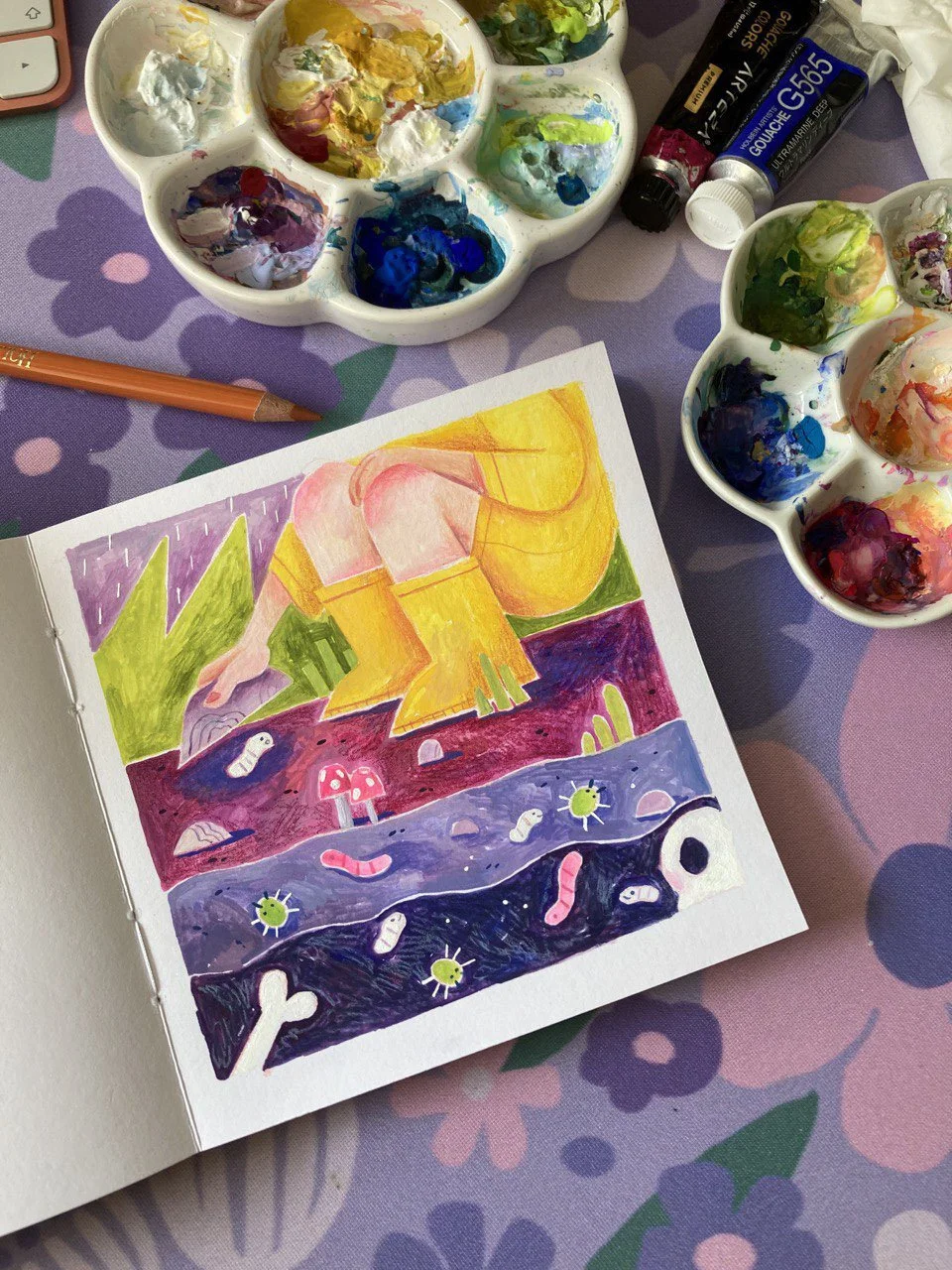 Lab. Gouache