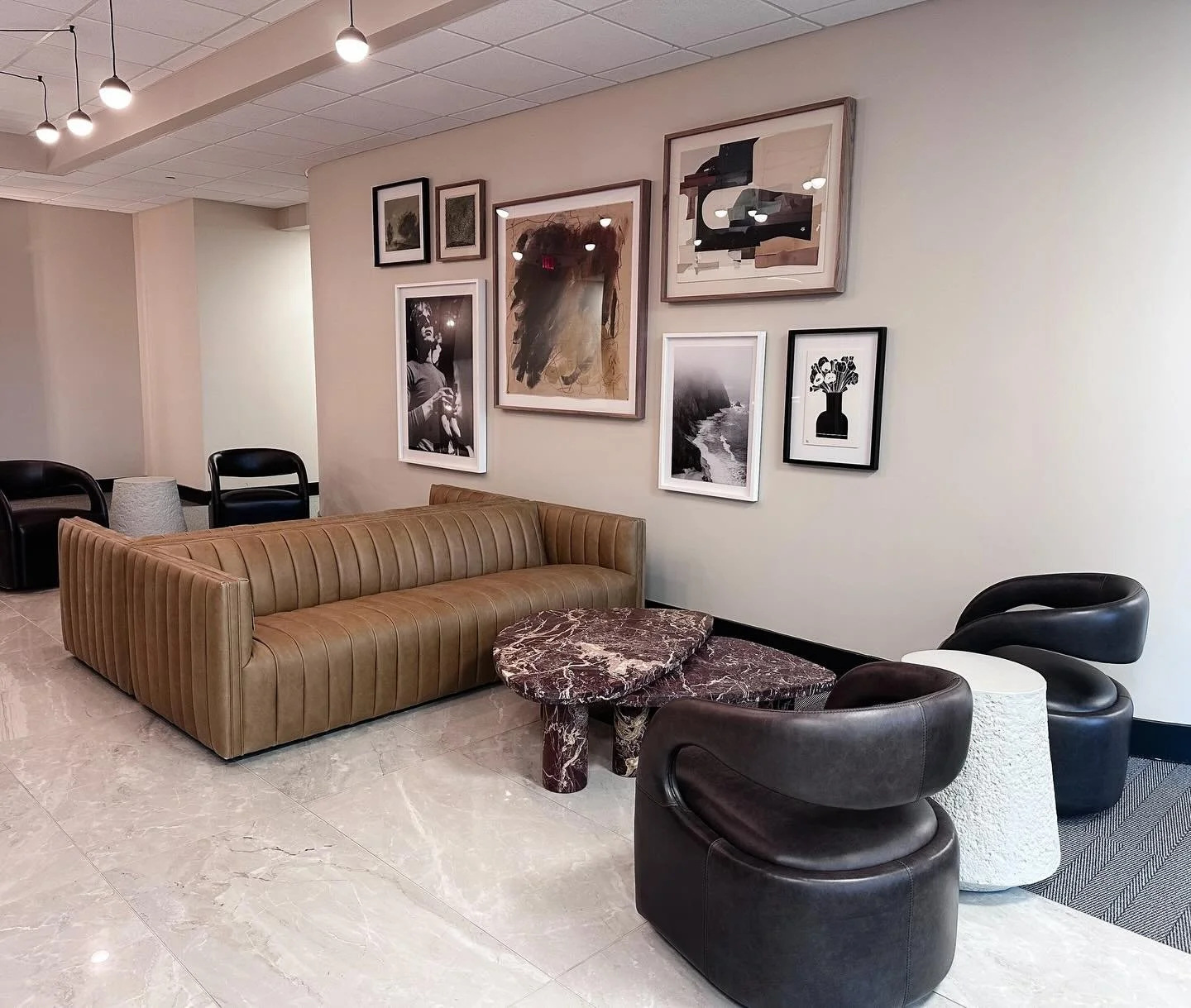 From blank canvas to stylish welcome ✨
Excited to bring this lobby to life by complementing the existing interior finishes with rich texture, inviting warmth, and a sleek, contemporary edge.