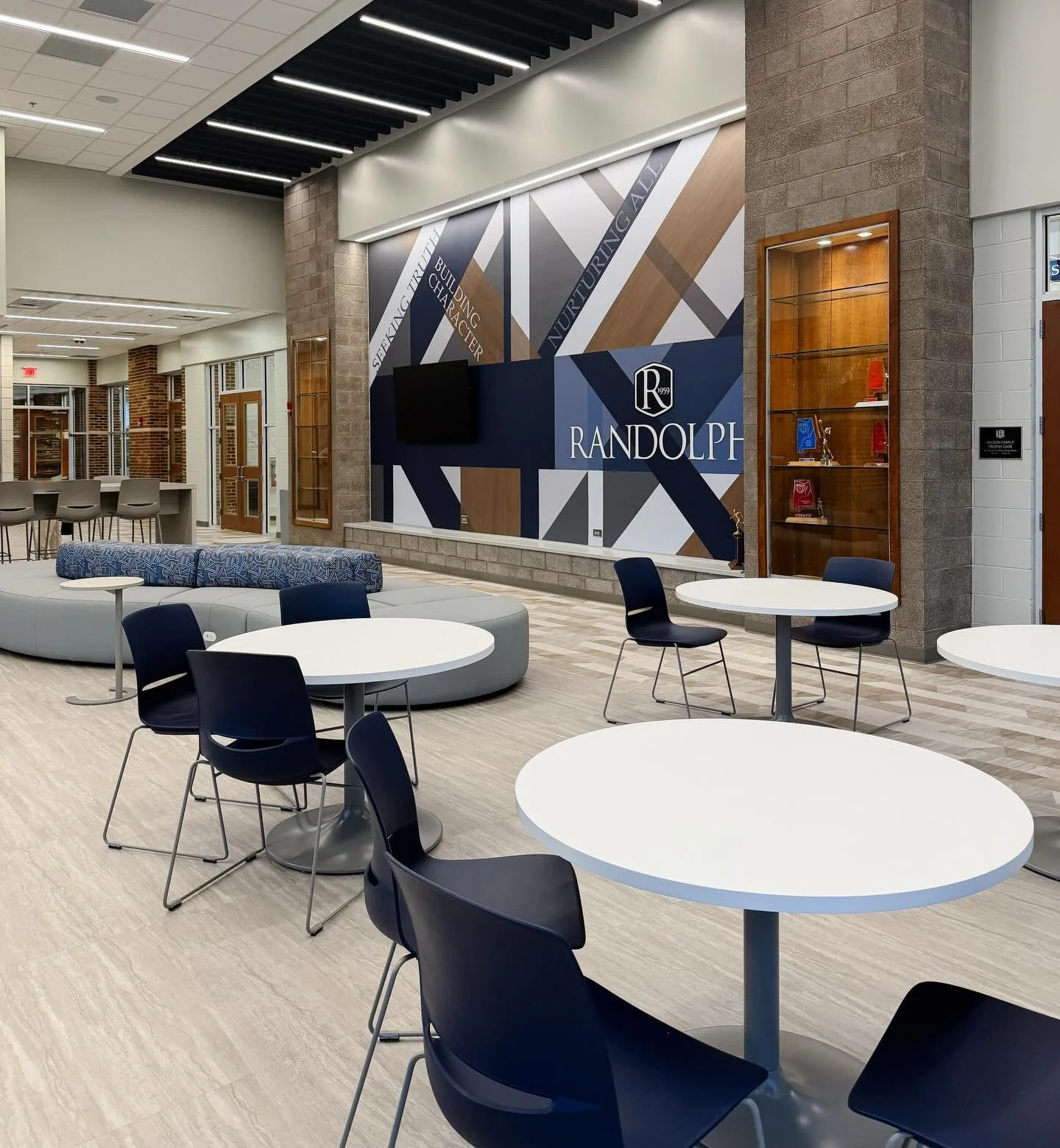 Proud to be part of the new Leo Center of Excellence at Randolph School.

We loved bringing this project to life. Spaces designed for connection, collaboration, and everyday student life for the Raiders ⚔️

A great partnership with @randolph_school a