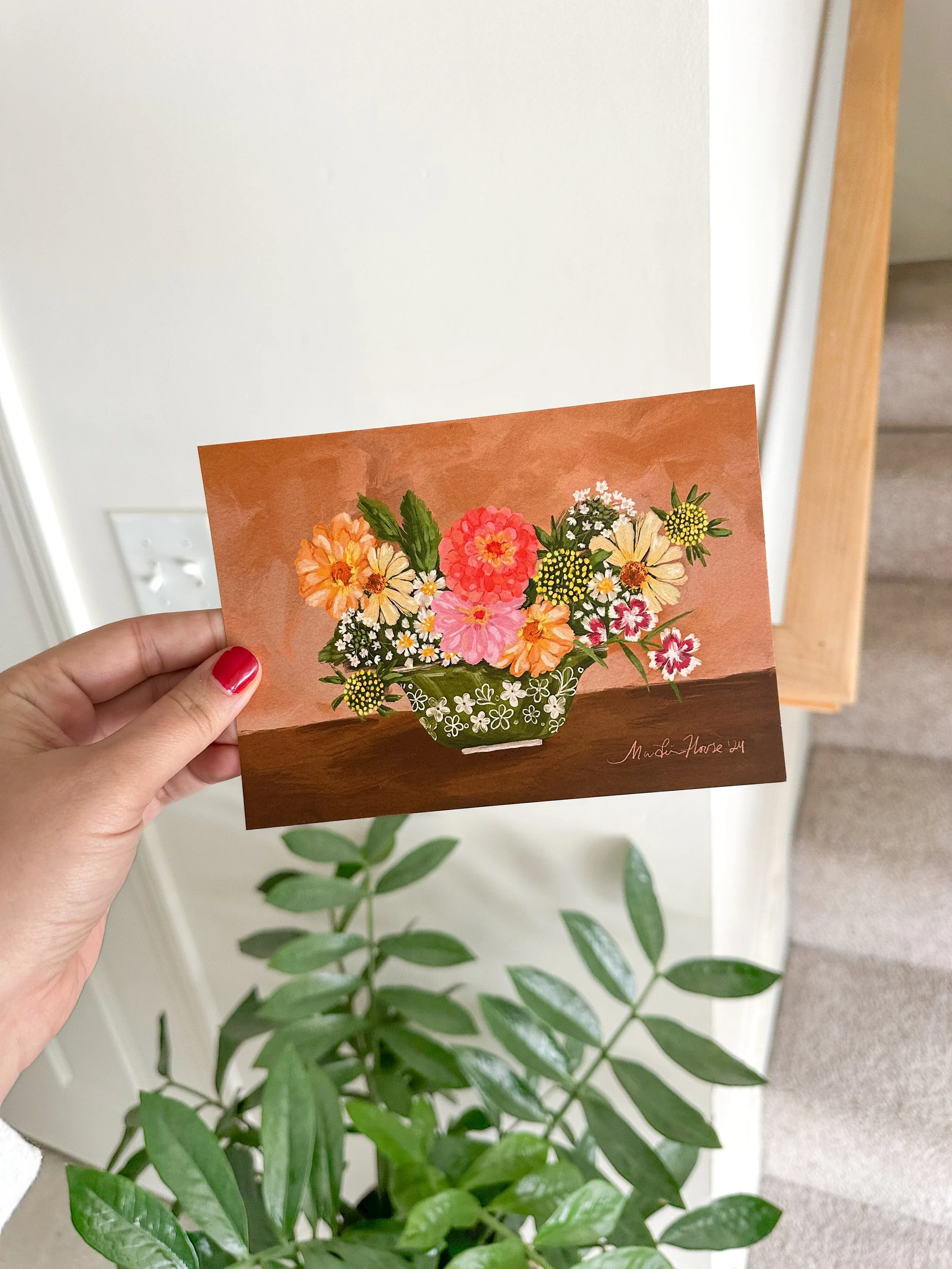Pyrex Floral Print