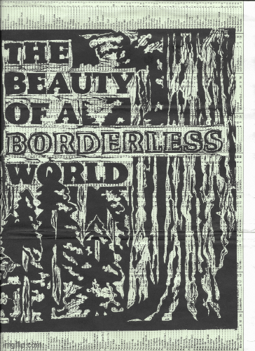 THE BEAUTY OF A BORDERLESS WORLD (August 2025) - made for Revolutionary Printmaking taught by Daniel Drennan ElAwar