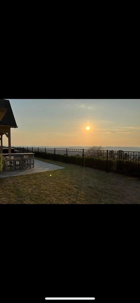 Black Aluminum fence installed in Pelham, AL