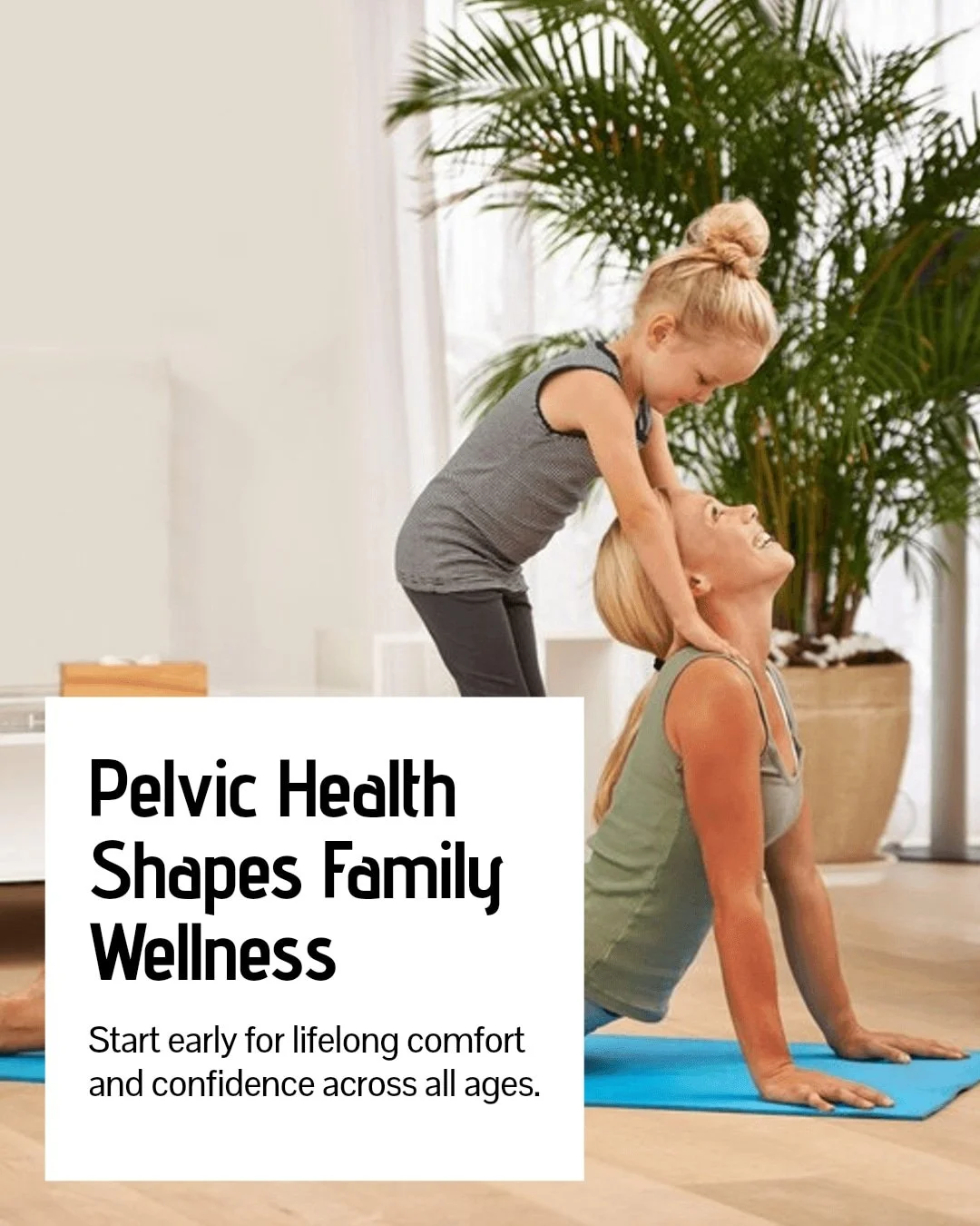 Pelvic floor health is the unseen foundation of family wellness.

When these muscles are strong and balanced, they support everything from bladder control to core stability &mdash; impacting both kids and adults.

Did you know that starting early wit
