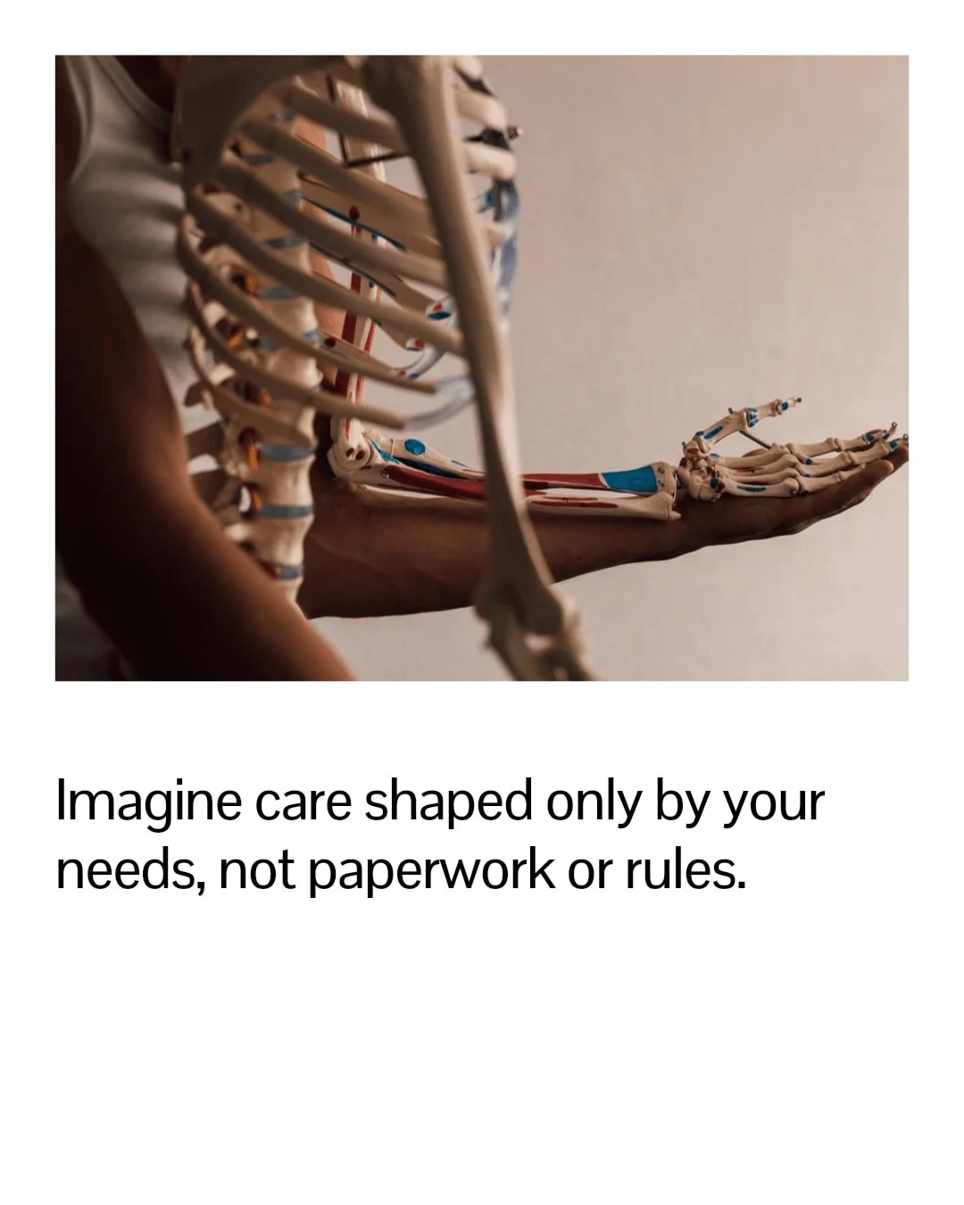 Insurance rules often dictate how care is given&mdash;but what if you could break free from those limits? When therapy is guided solely by your needs, not paperwork, healing becomes truly personal and faster.

Imagine a care plan designed just for yo