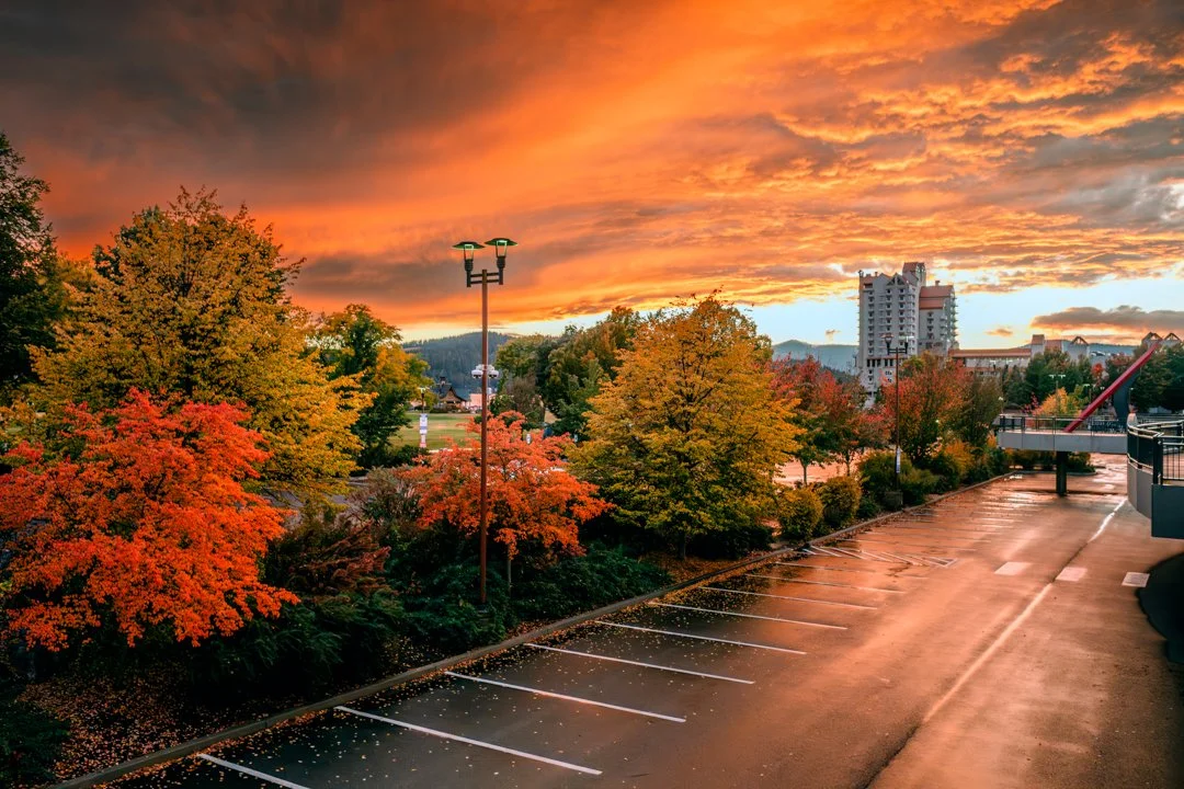 Fall Sunset in Coeur d’Alene, Idaho - October 2024