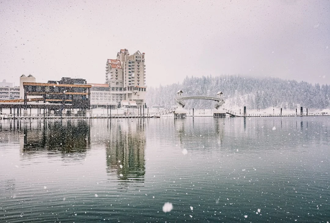 A Valentine Snow in Coeur d’Alene, Idaho - February 2025
