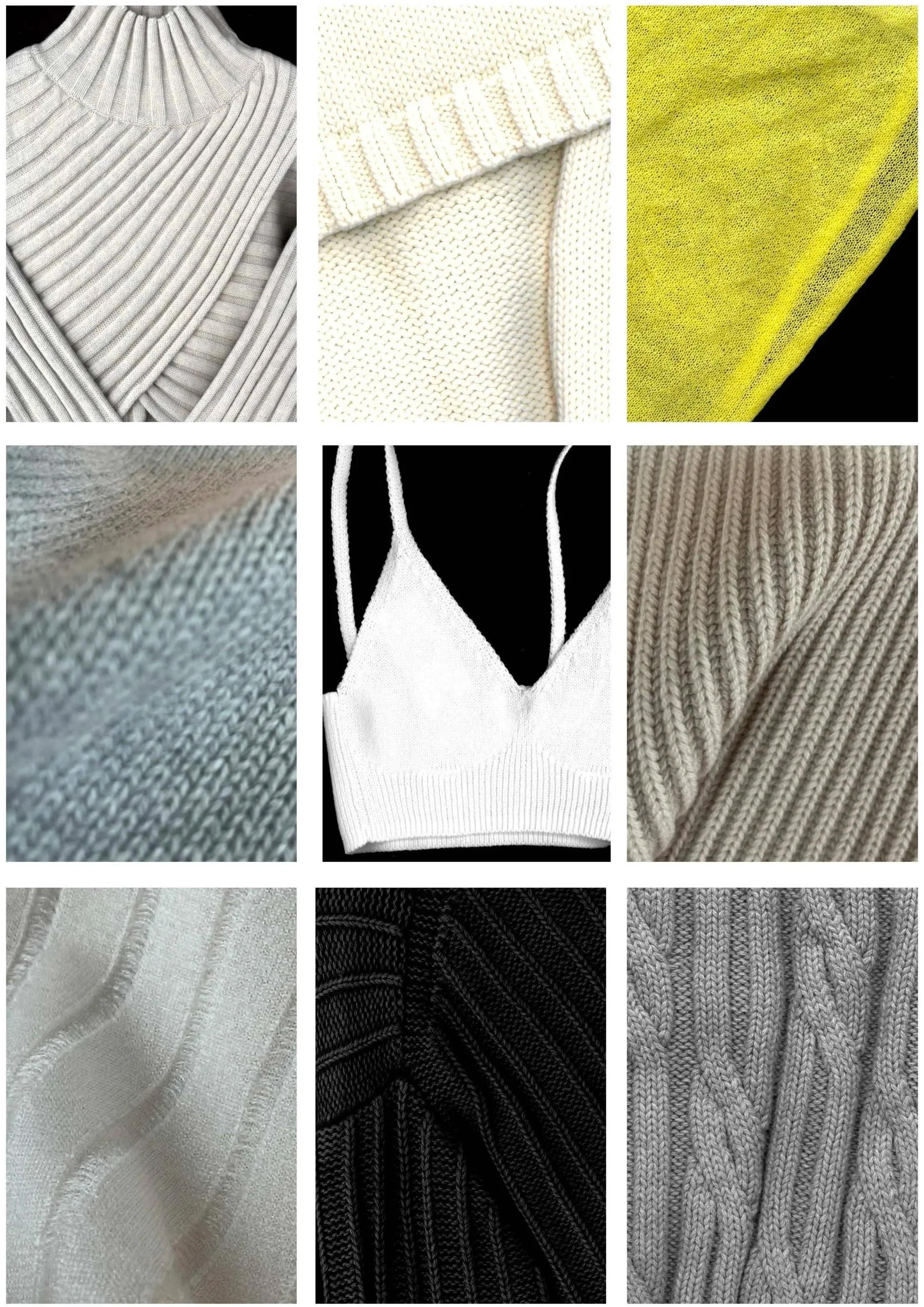 Knitwear garment design by freelance designer Poppy Gooderick