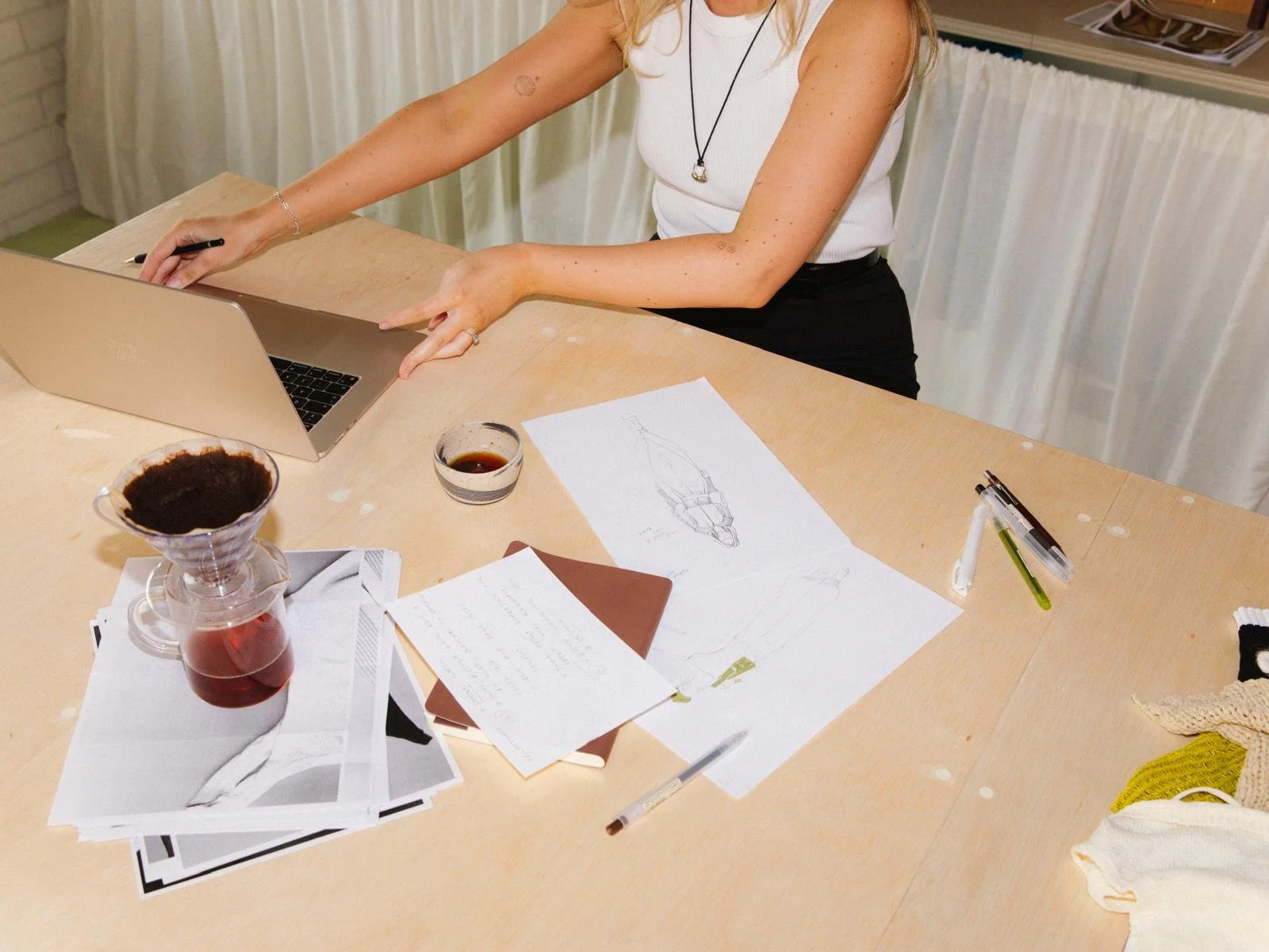 Poppy Gooderick freelance knitwear designer Amsterdam