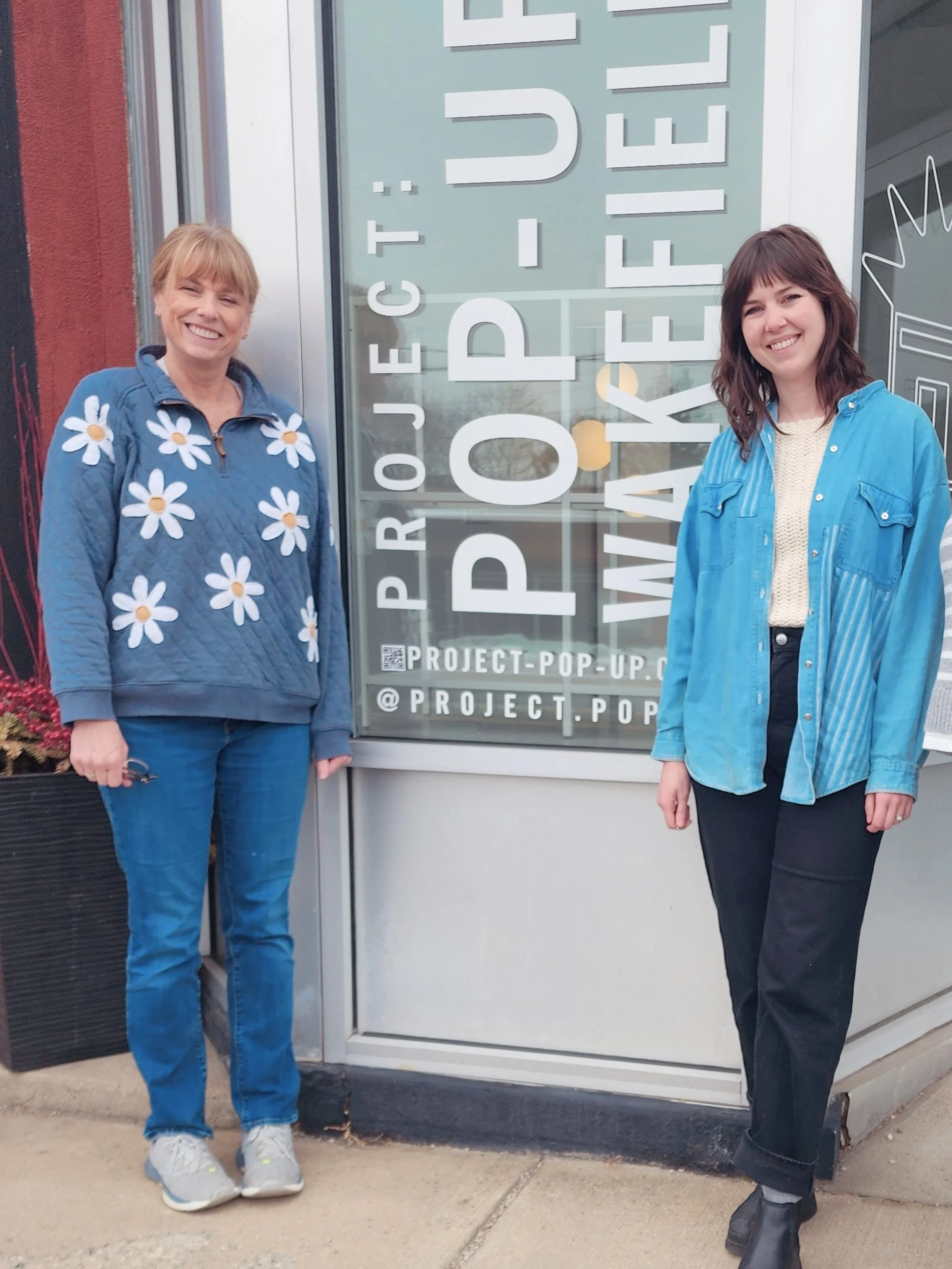It&rsquo;s officially our last week at Project: Pop Up Wakefield! The time FLEW by, and while I am sad to say goodbye, I&rsquo;m also very excited for the next chapter! 

I am so thankful to have had this opportunity to partner up with @cottonandblue