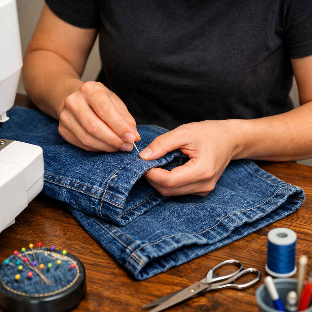 Learn to Hem Your Jeans // March 12th, 6:30-8:30pm