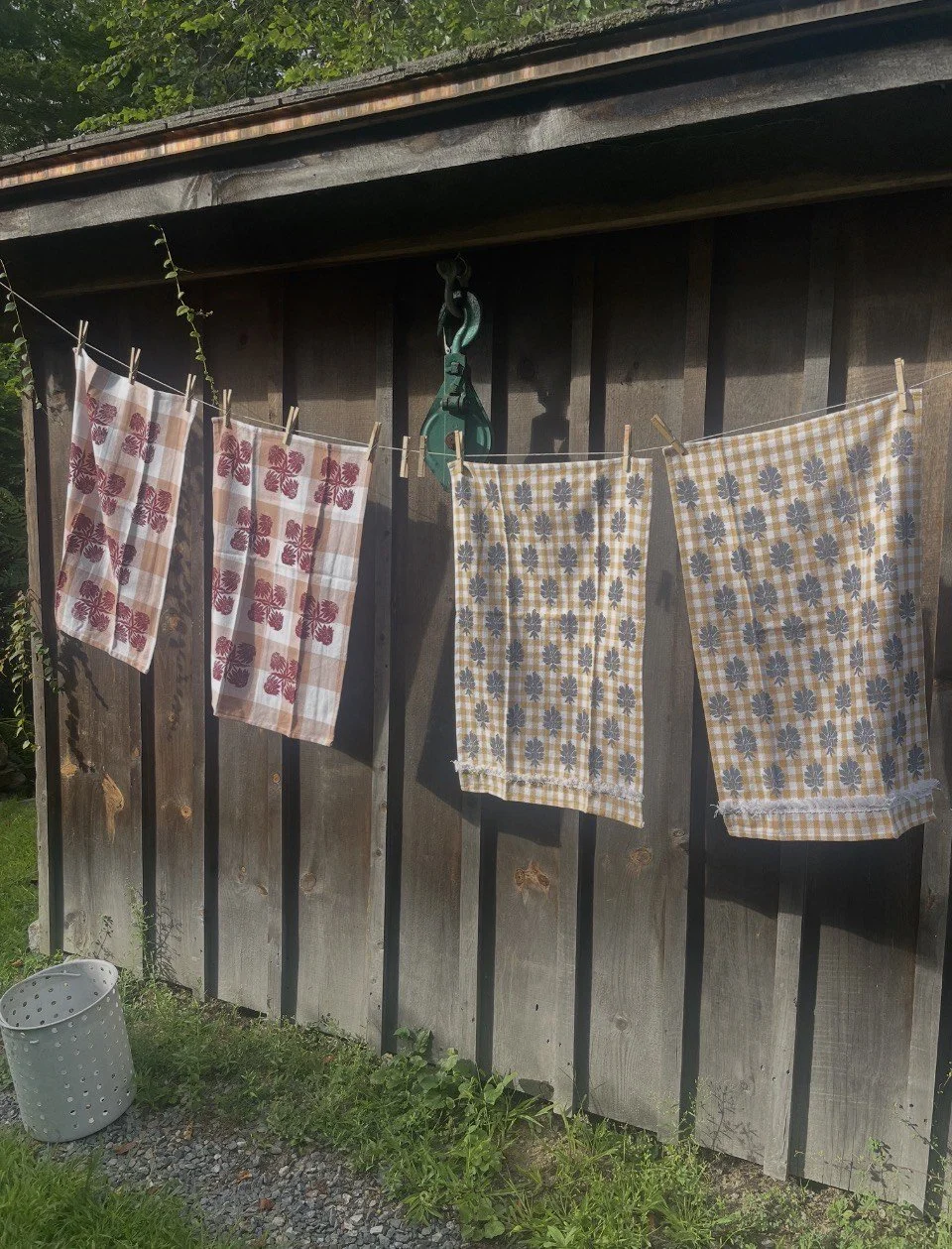 Tea Towel Block Printing // March 11th, 10-12:30pm