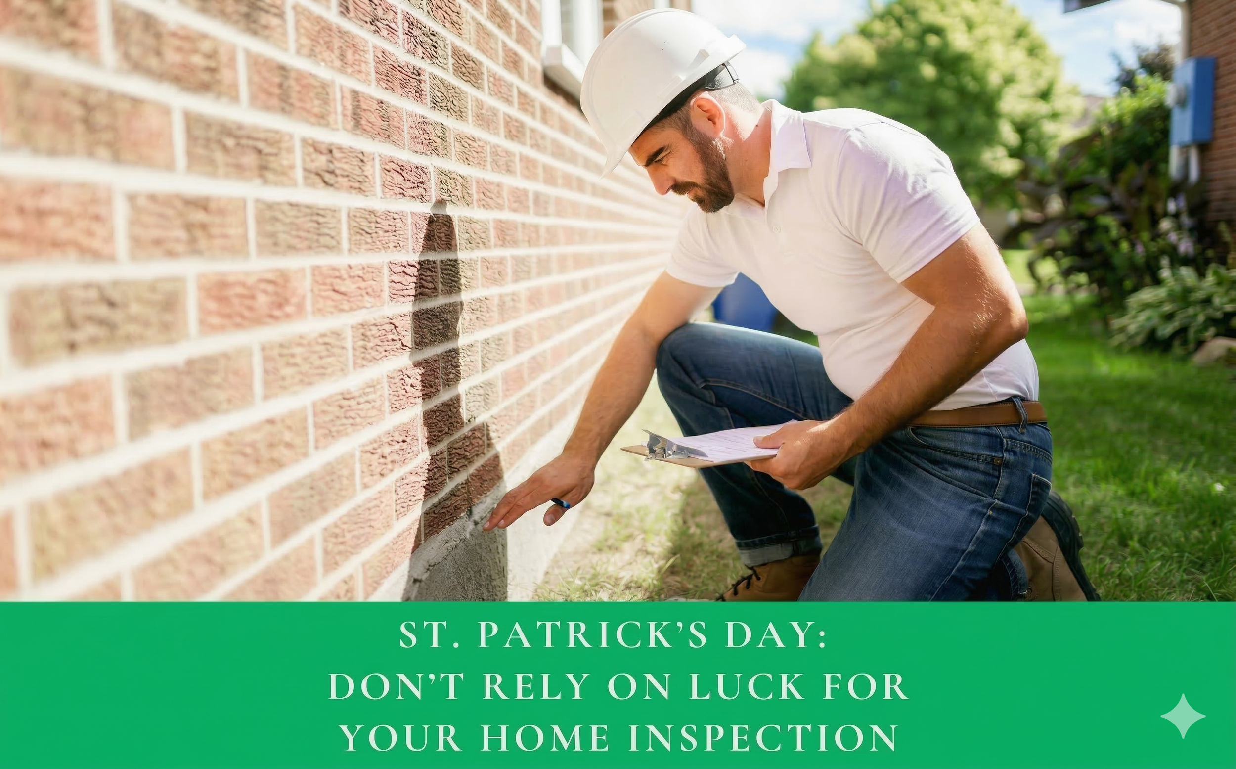 St. Patrick’s Day: Don’t Rely on Luck for your Home Inspection