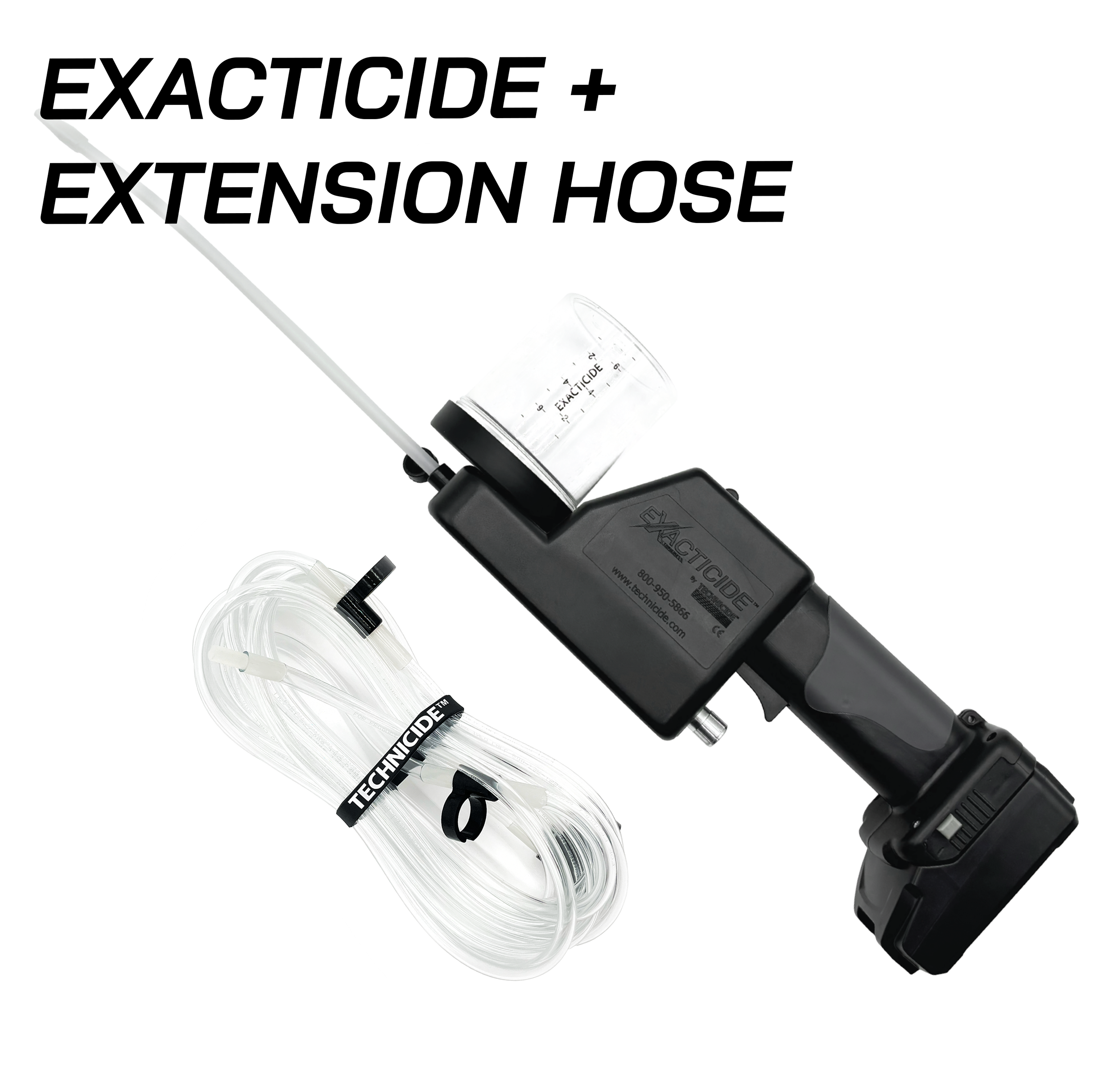 Bundle Deal (3% Off): Exacticide Power Duster + 18 Foot Bee Extension Hose Kit