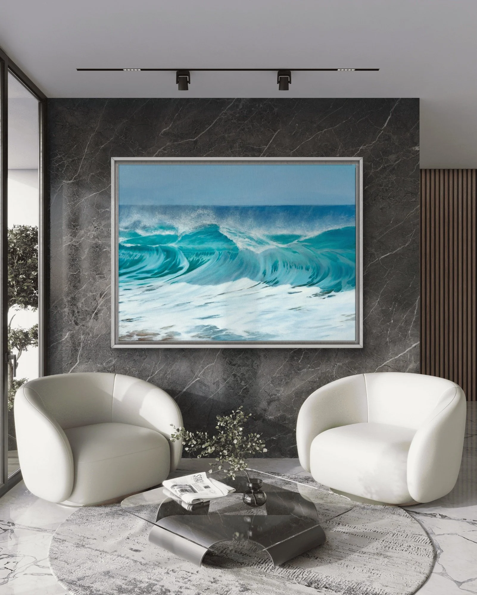 "RISING UP", Original Fine Art Painting