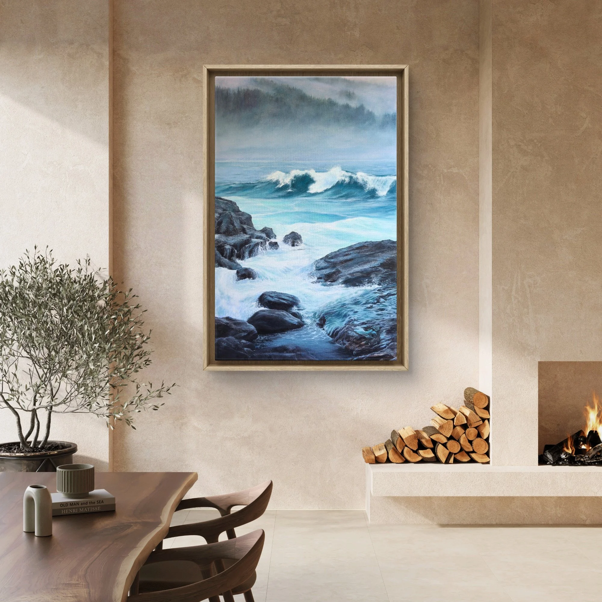 Through the Storm, Canvas Fine Art Print