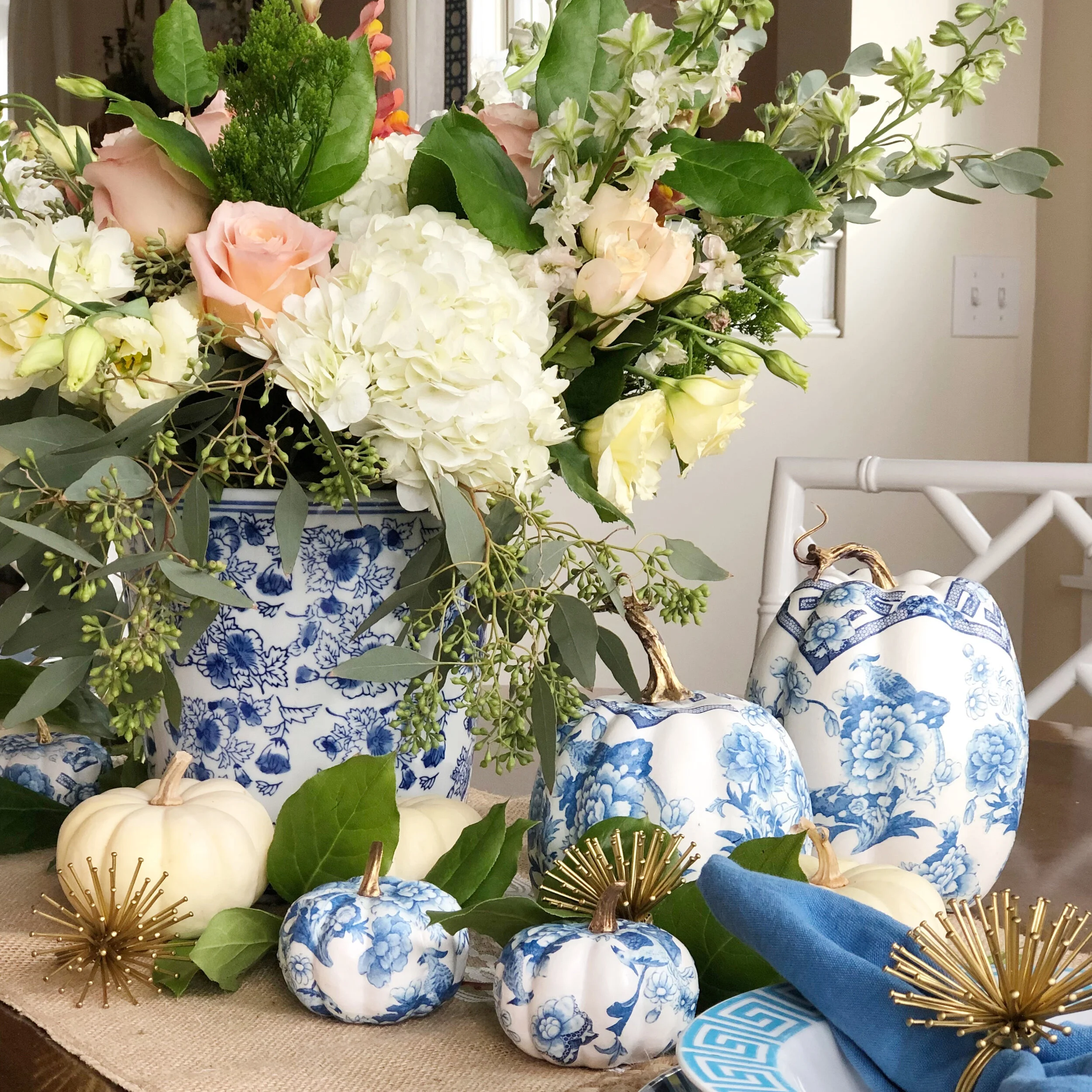 Interior design portfolio, accent piece, fine china