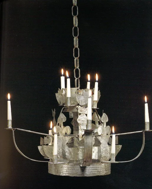 Tin Chandelier