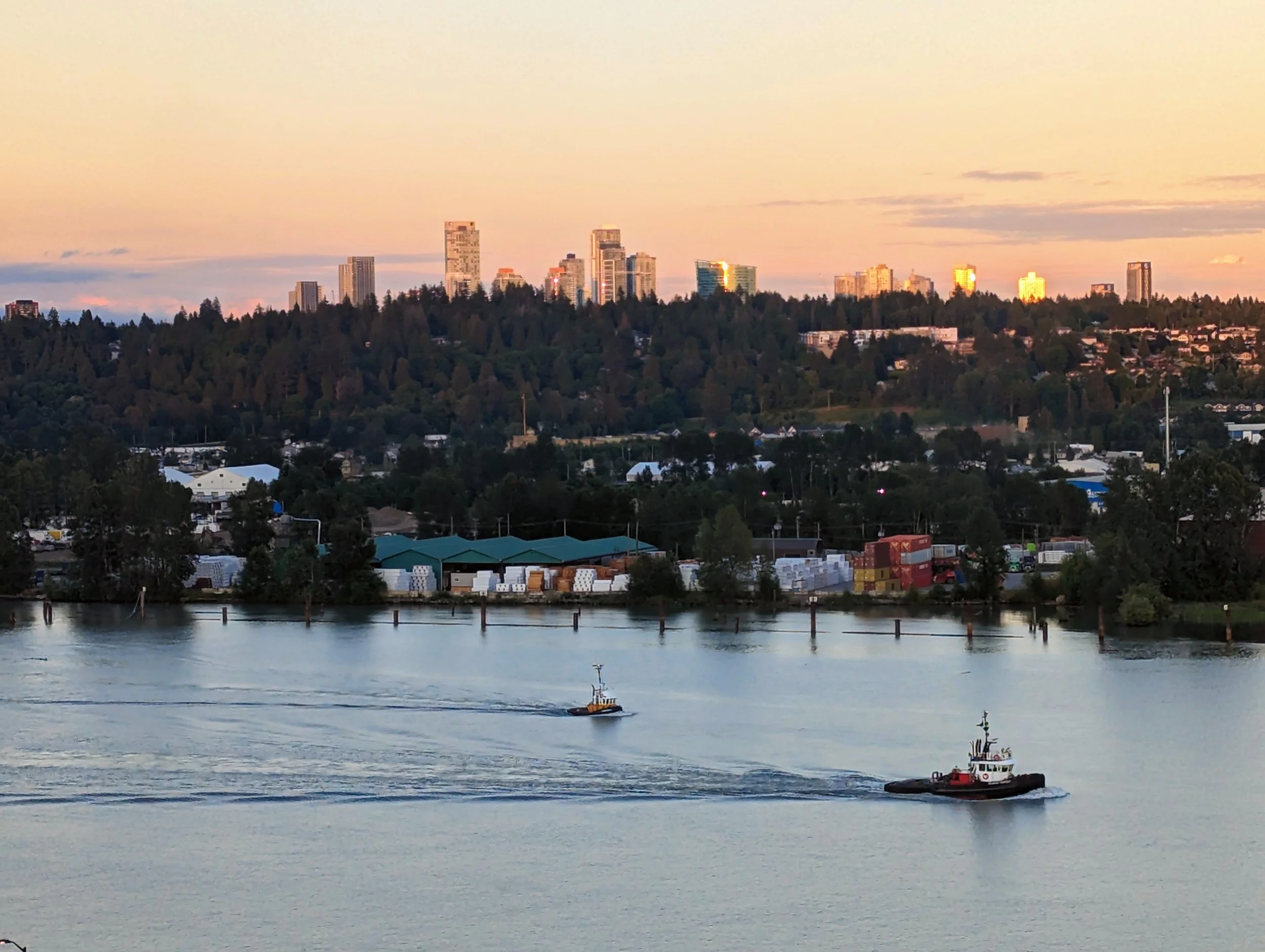  Seaspan tug on Fraser River. Captured by Braden McMillan, June 2023 