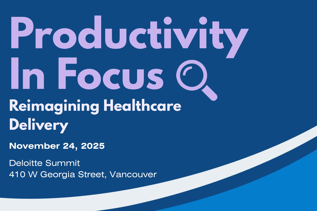 Productivity in Focus: Reimagining Healthcare Delivery