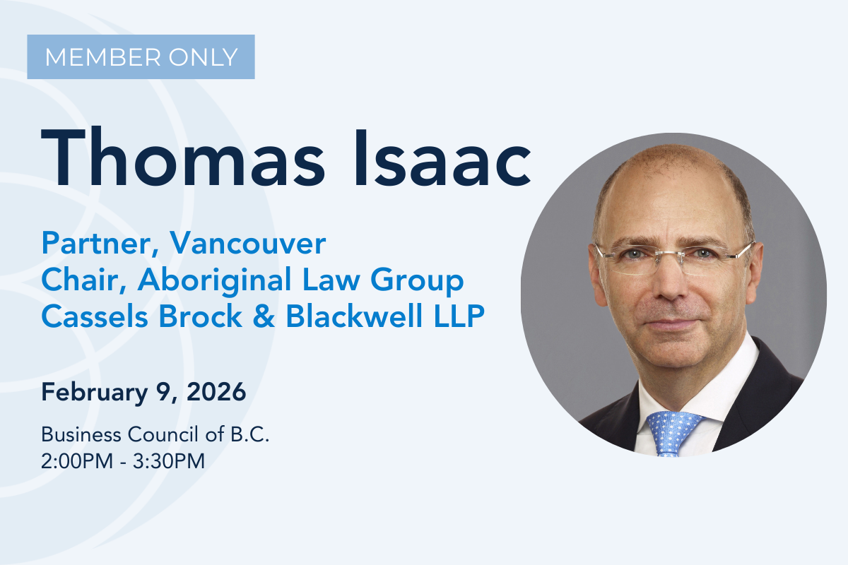 Executive Roundtable with Thomas Isaac, Cassels Brock &amp; Blackwell LLP
