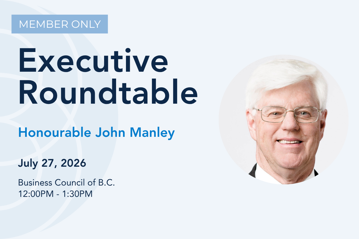 Executive Roundtable: Honourable John Manley