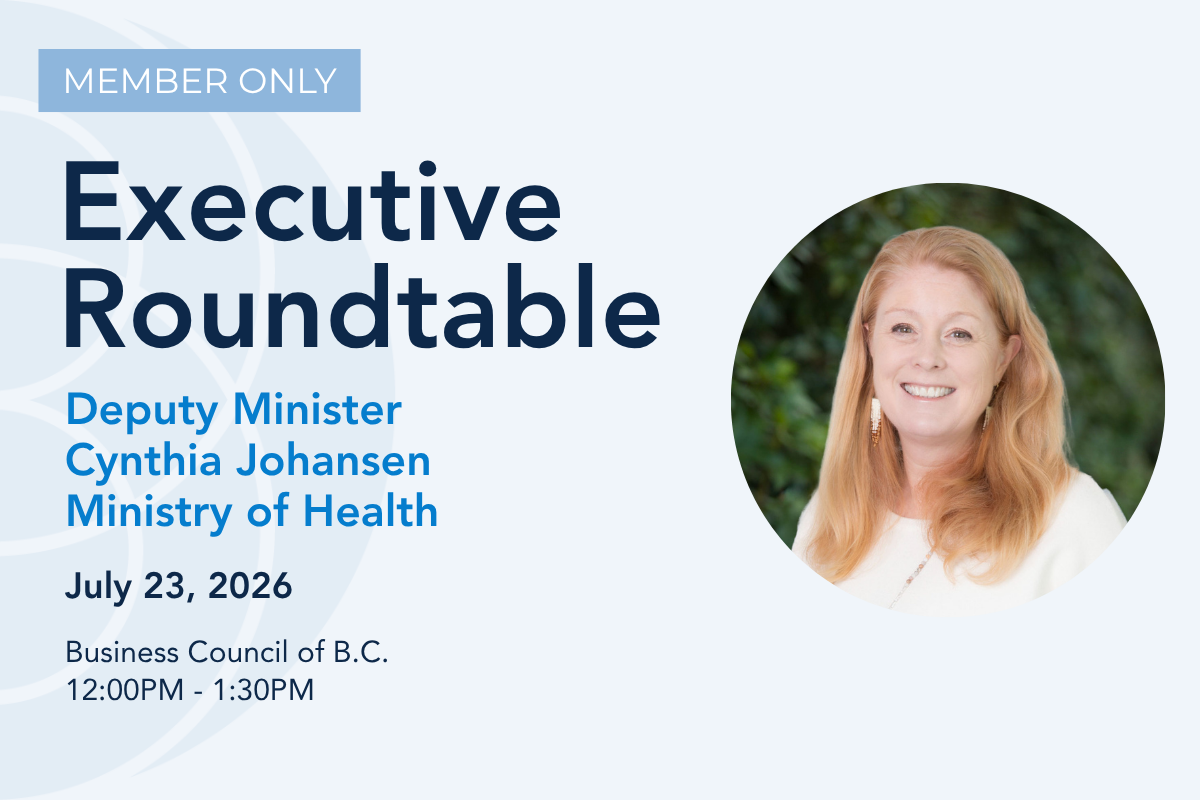 Executive Roundtable: Deputy Minister Cynthia Johansen, Ministry of Health