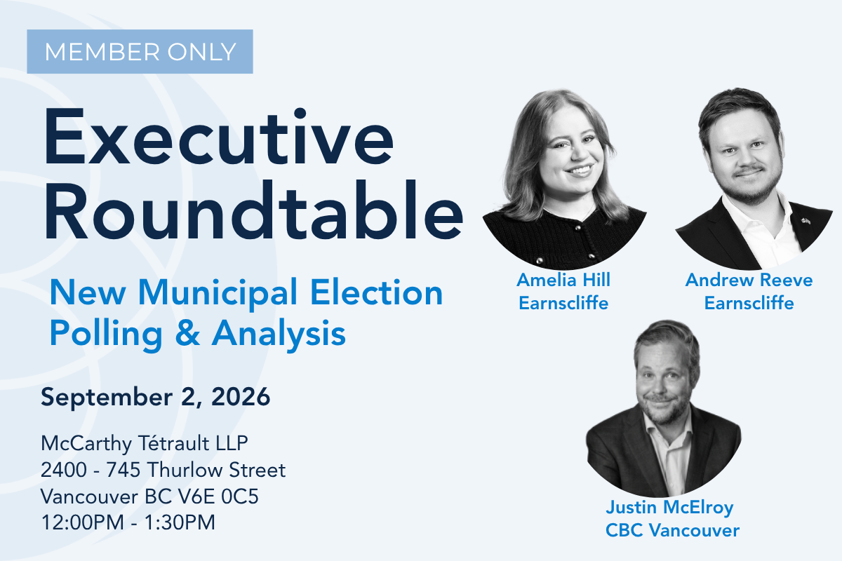 Executive Roundtable: New Municipal Election Polling &amp; Analysis