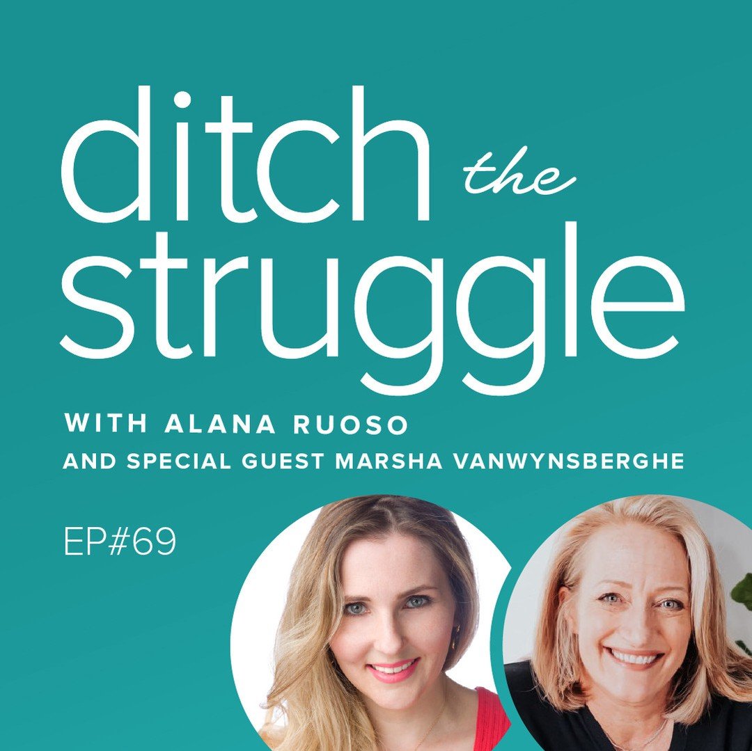 🚨NEW podcast interview alert! A brand new convo with @marshavanw⁠
LINK IN BIO!⁠
⁠
EP69: You are NOT Stuck--But Your Subconscious Mind Is [Conversation with Marsha Vanwynsberghe] ⁠
⁠
In this episode of Ditch the Struggle we dive into:⁠
 ✅ A conversat