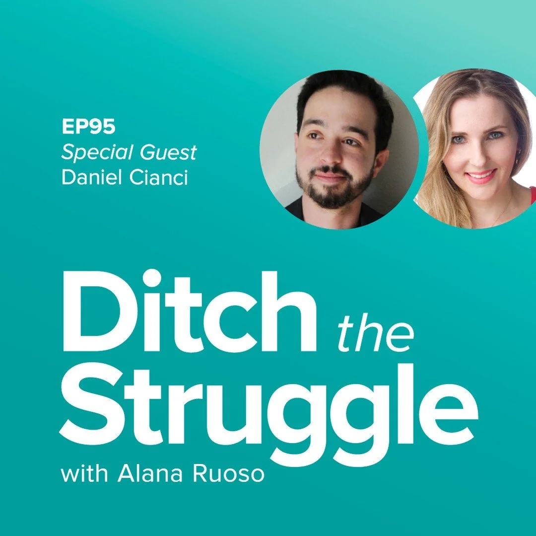 🚨NEW podcast interview alert! A brand new convo with @⁠
LINK IN BIO!⁠
⁠
EP95: You CAN Change Your Reality &amp; Identity [Conversation with @danielmcianci, Coach &amp; Speaker]⁠
⁠
In this episode of Ditch the Struggle we dive into:⁠
⁠
✅ A conversati