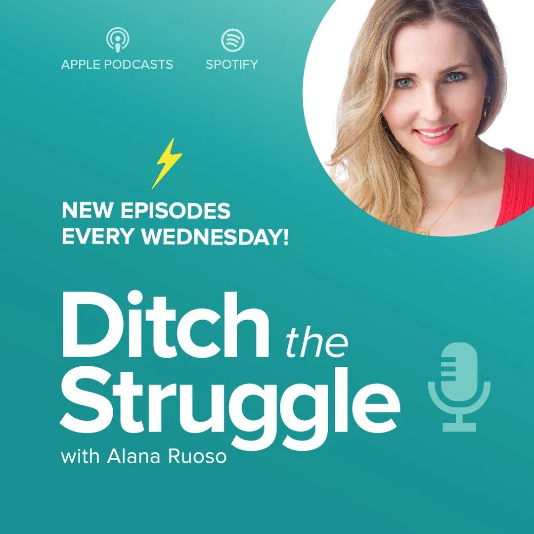 🎙️ Ditch the Struggle with Alana Ruoso -- NEW episodes every Wednesday!⁠
Available across all podcast platforms and www.alanaruoso.com/podcast ⁠
⁠
If you&rsquo;ve ever felt lost and trapped in your career, frustrated with the life you&rsquo;re livin