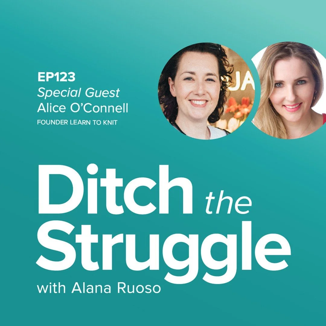 🚨🎙️NEW podcast interview alert! A brand new convo with @learntoknitonline&ndash;a fabulous convo about nervous system regulation and creating as a form of self care 🌸 LINK IN BIO!⁠
⁠
EP123: Reduce Anxiety, Quiet the Inner Critic and Build Confiden