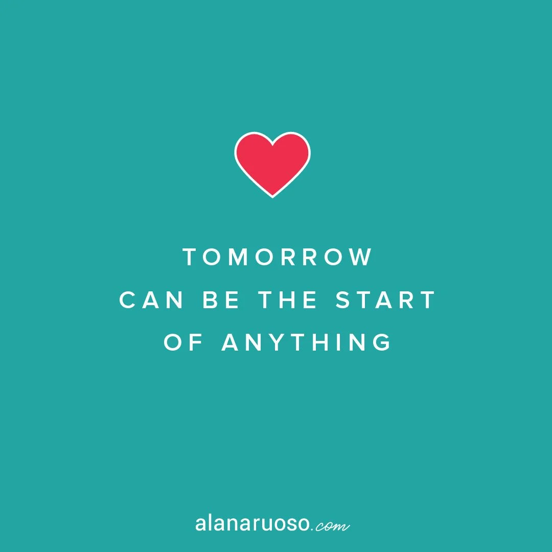 ike we literally don't know the awesomeness that can happen tomorrow, or the next day... or the next day. I'm obsessed with feeling "hopeful" right now. That feeling of anything is possible, good things are coming and I trust that things wi