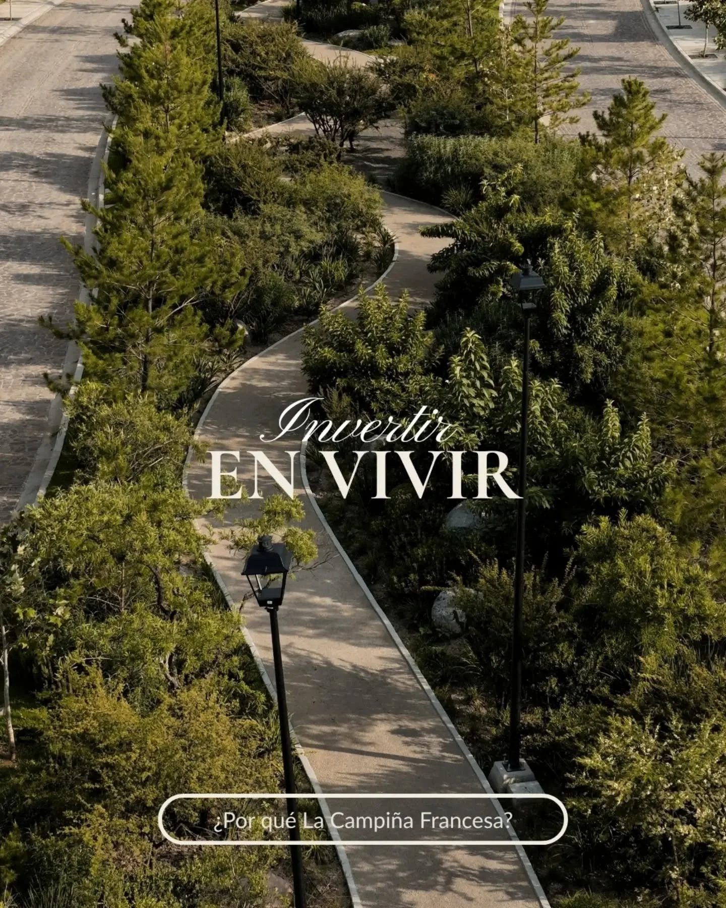 Invertir no es solamente elegir metros cuadrados.
Es elegir el entorno que te rodea, el tiempo que recuperas, la naturaleza que ves todos los d&iacute;as y la comunidad de la que quieres formar parte.

En @lacampinafrancesa , arquitectura, paisajismo