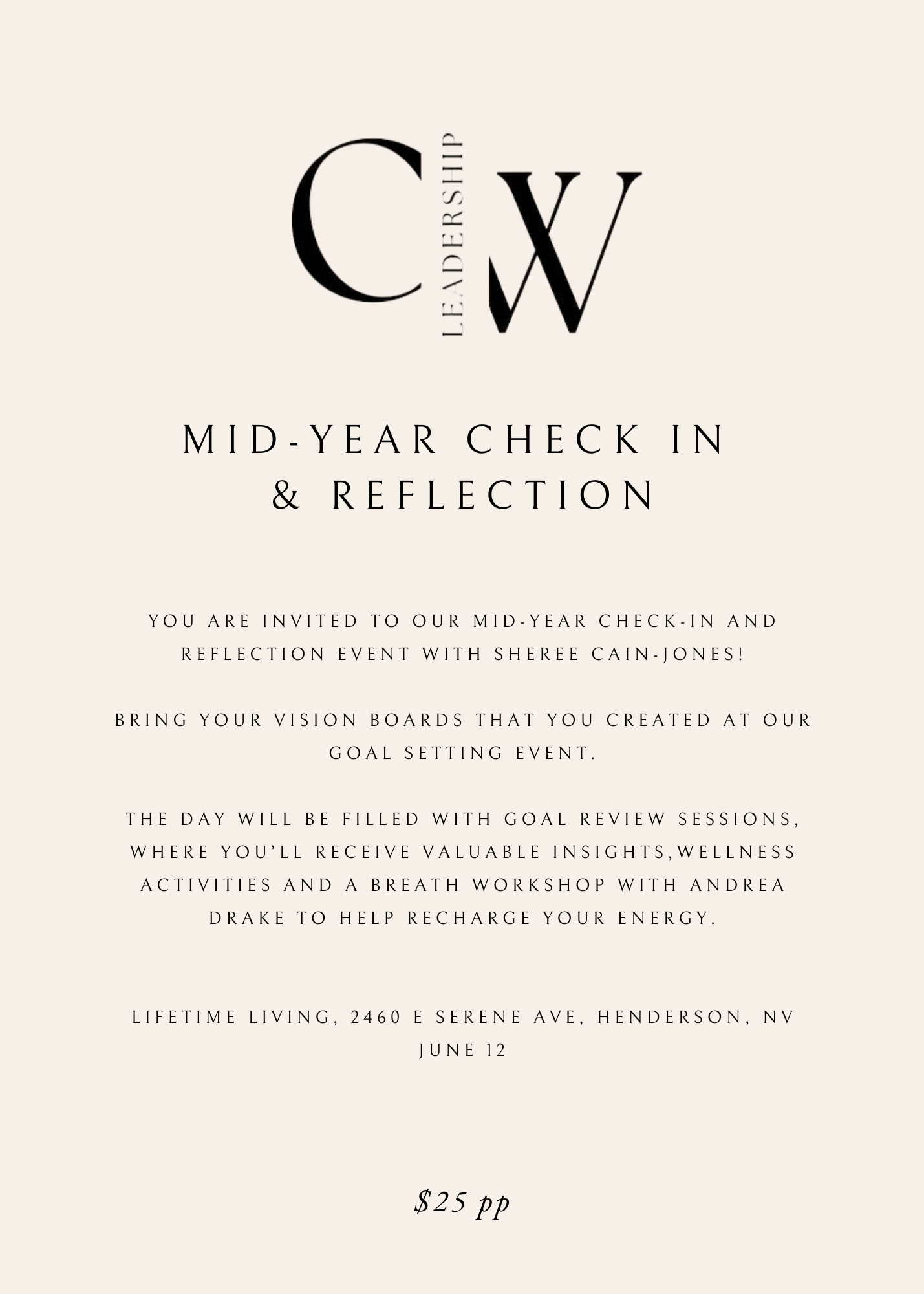 Mid-Year Check In and Reflection with Sheree Cain Jones!